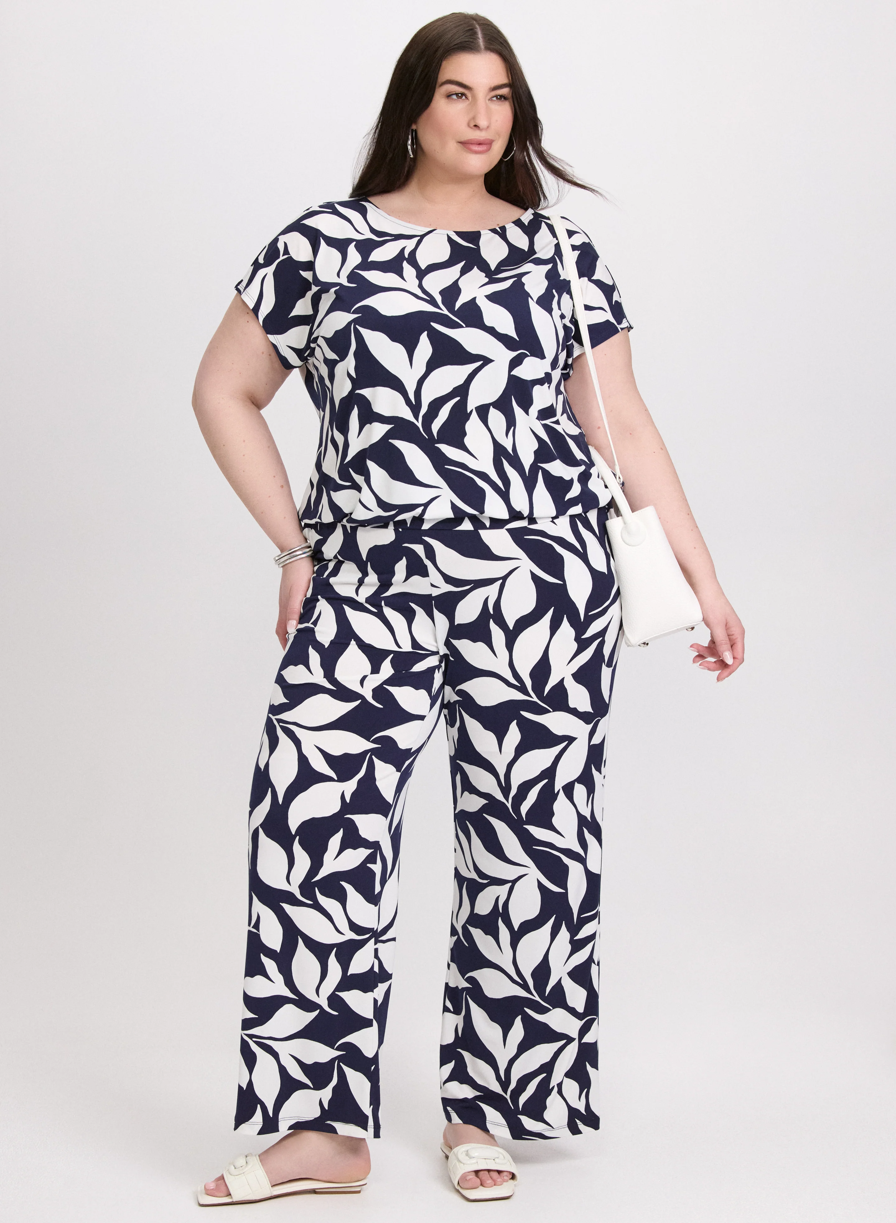 Olivia Printed Wide-Leg Pants - Image 3