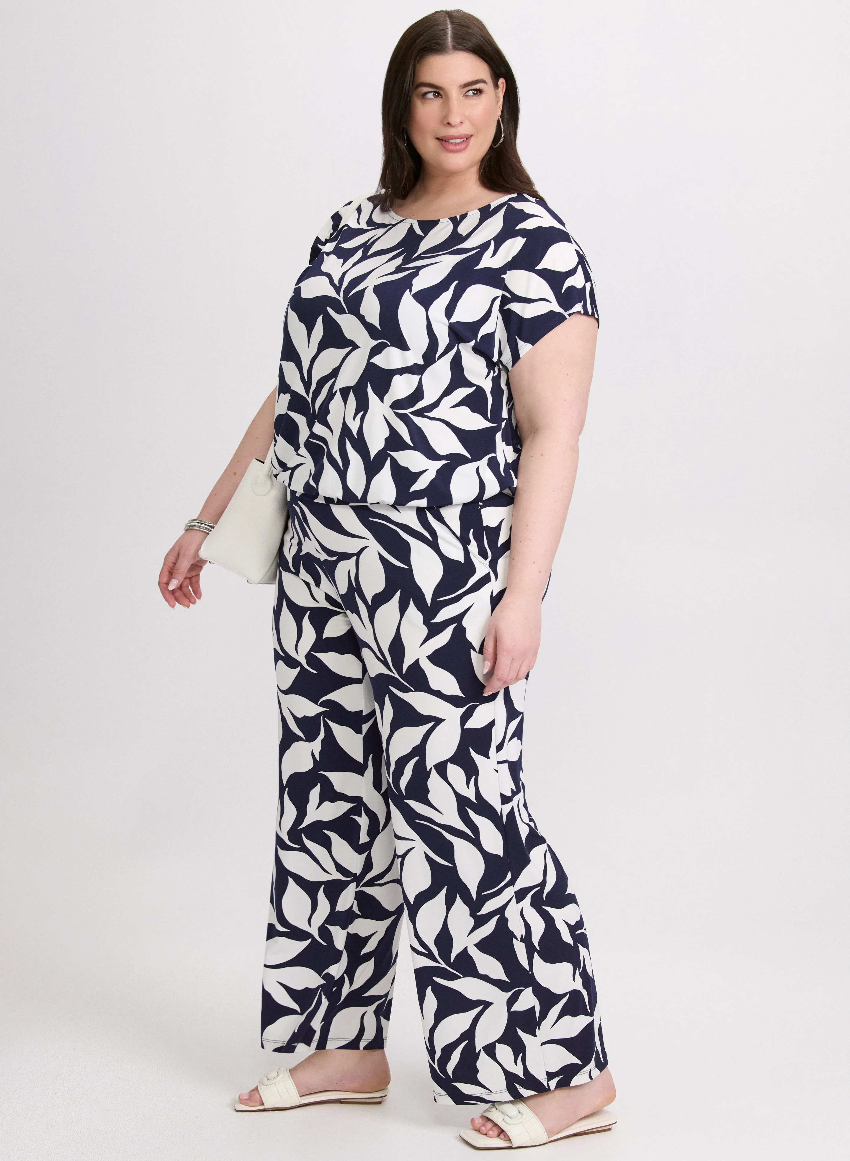 Olivia Printed Wide-Leg Pants - Image 5