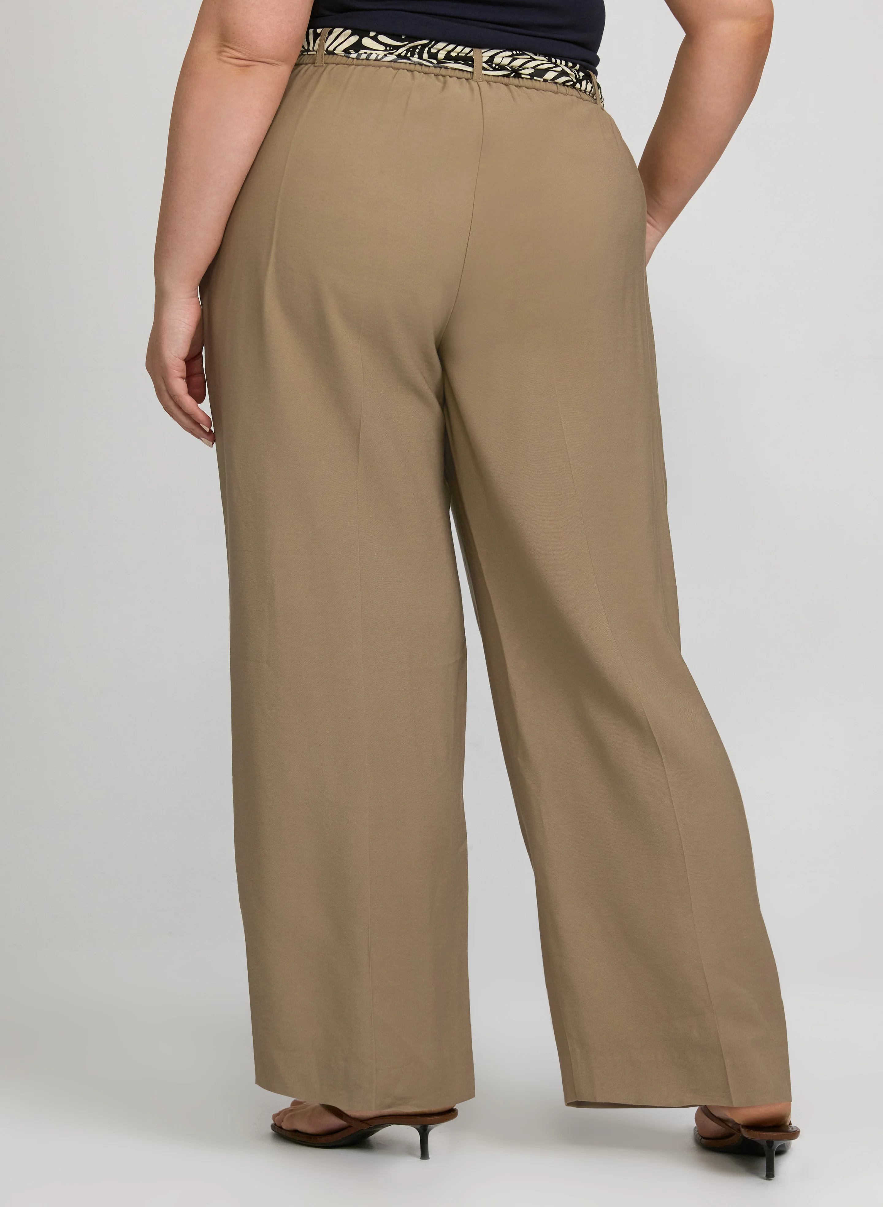 Olivia Scarf-Tie Pants - Image 2