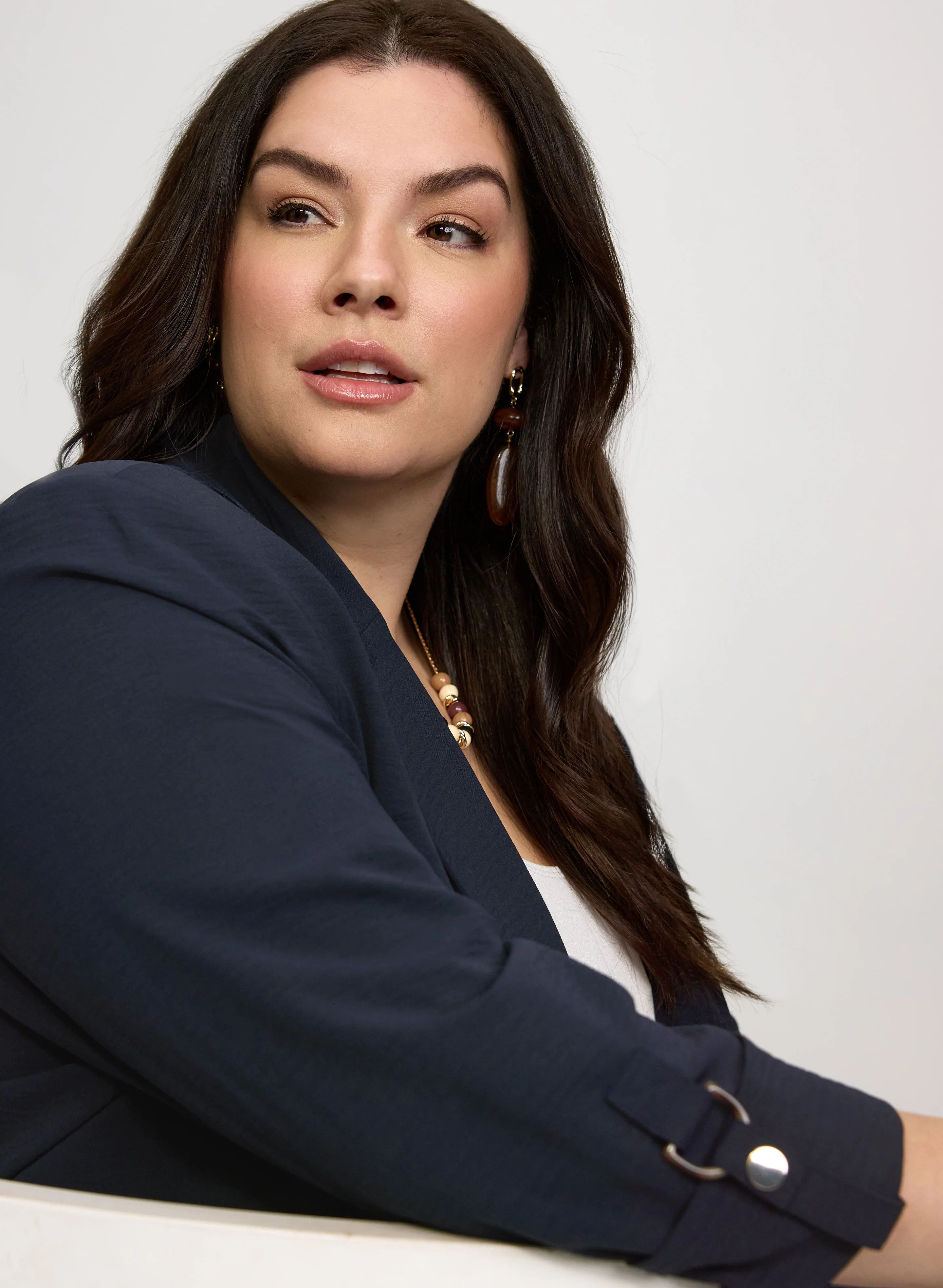 Open-Front Blazer - Image 5