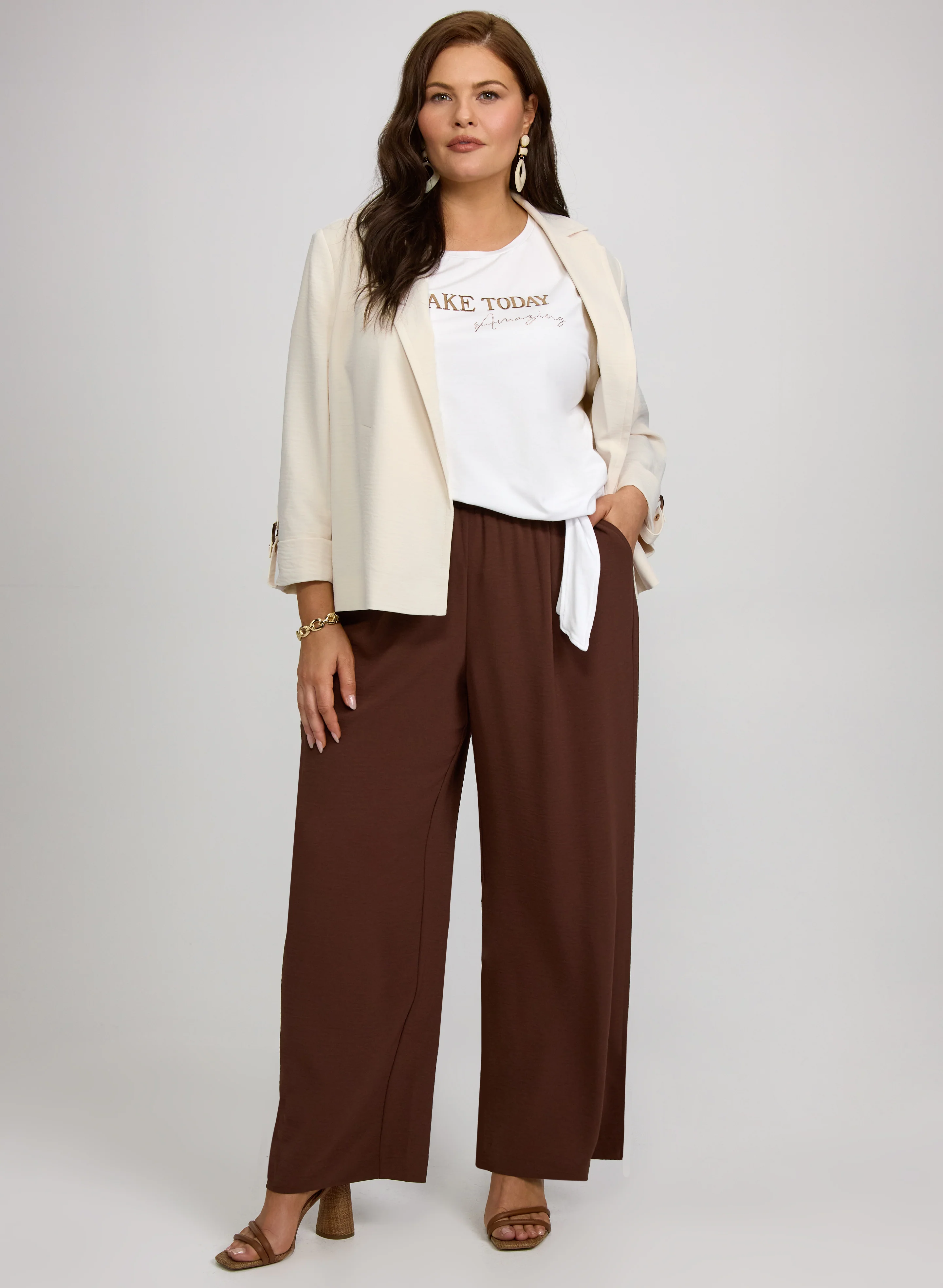 Open-Front Blazer - Image 3