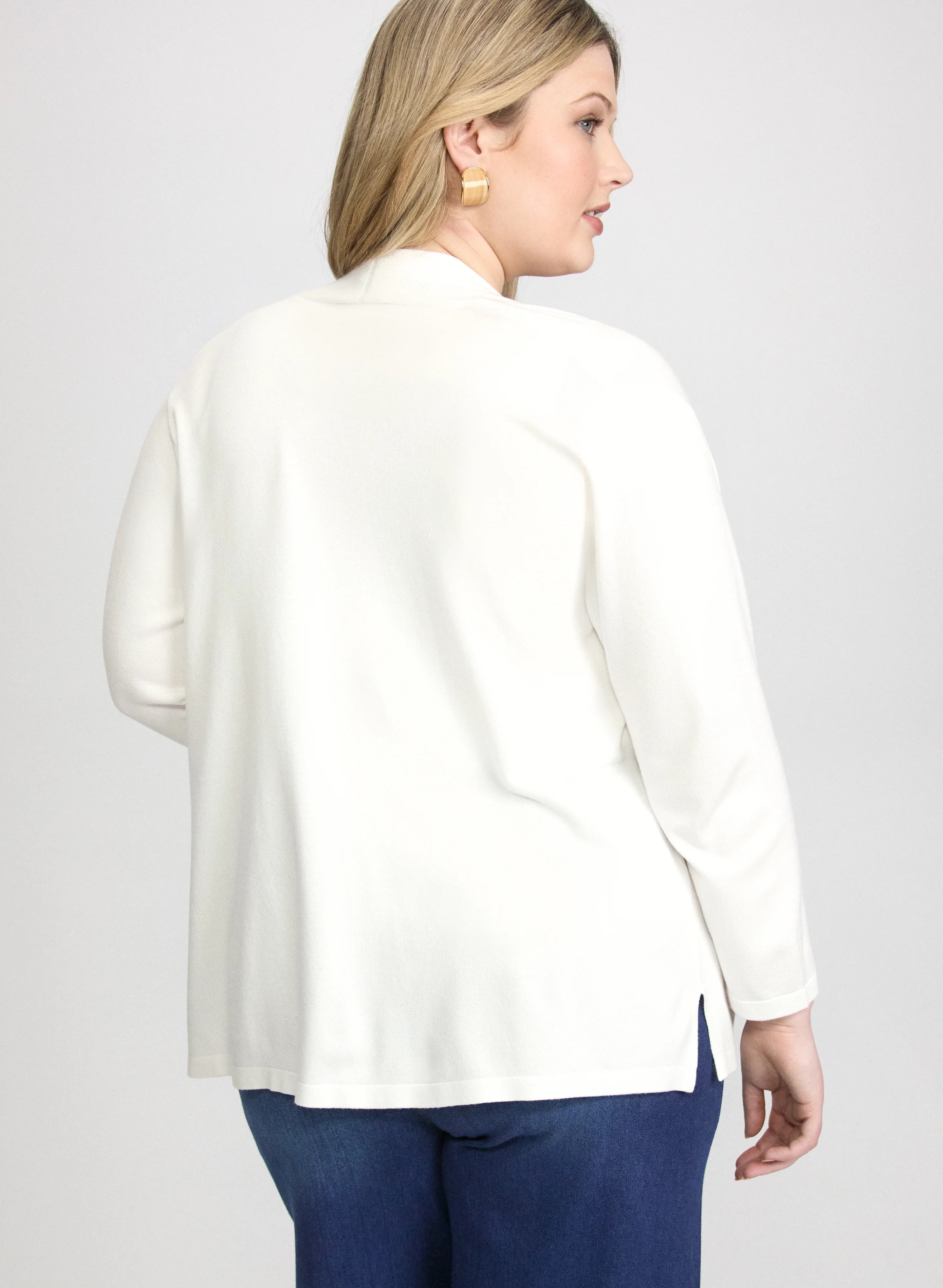 Open-Front Cardigan - Image 4