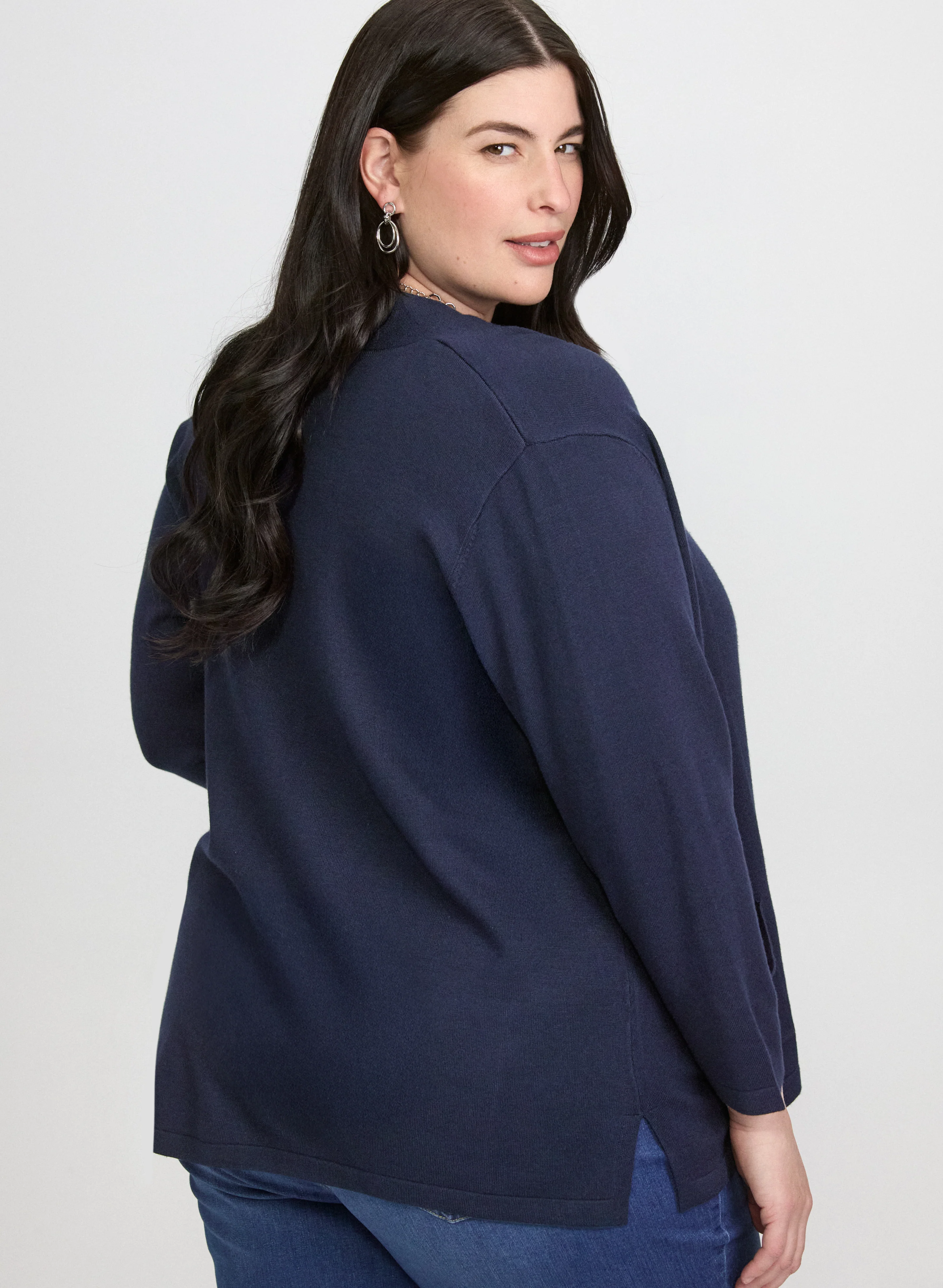 Open-Front Cardigan - Image 4