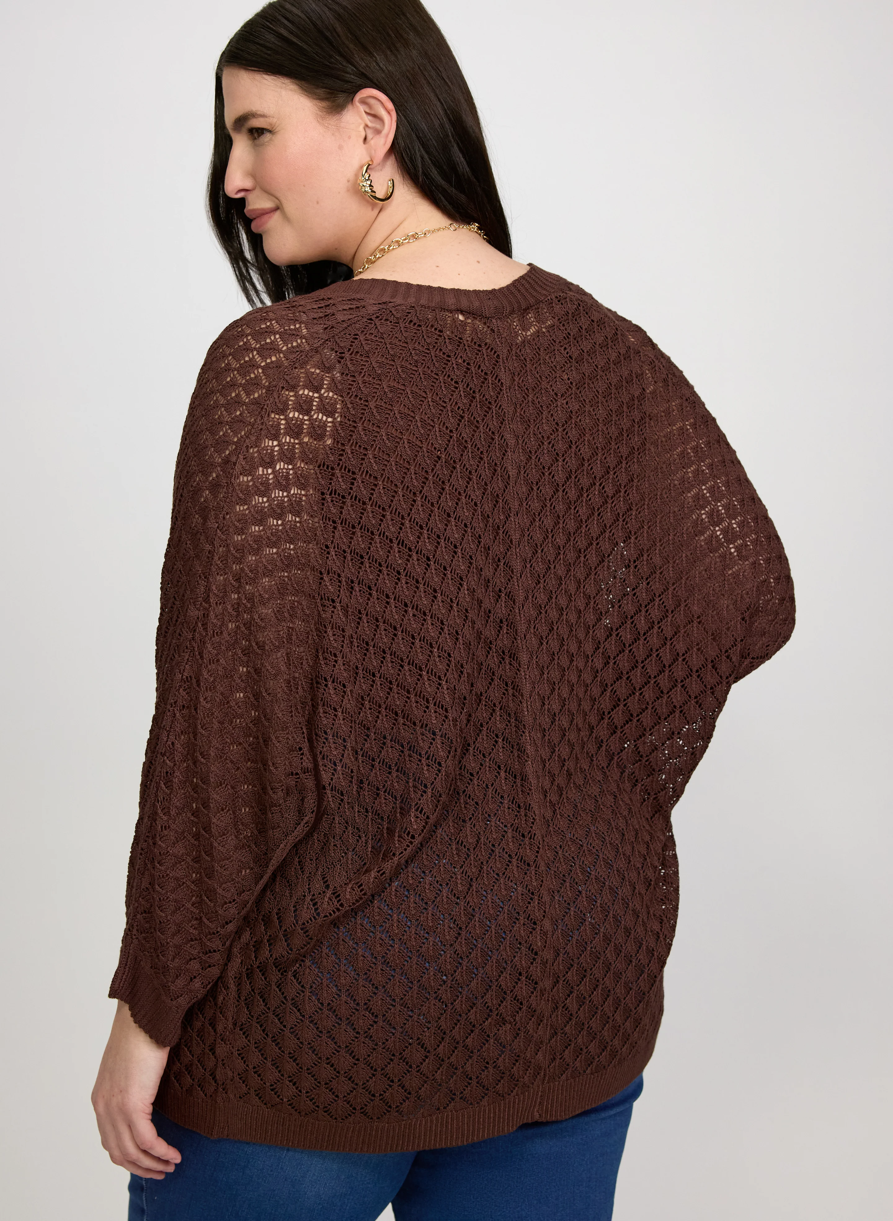 Open Knit Cardigan - Image 4