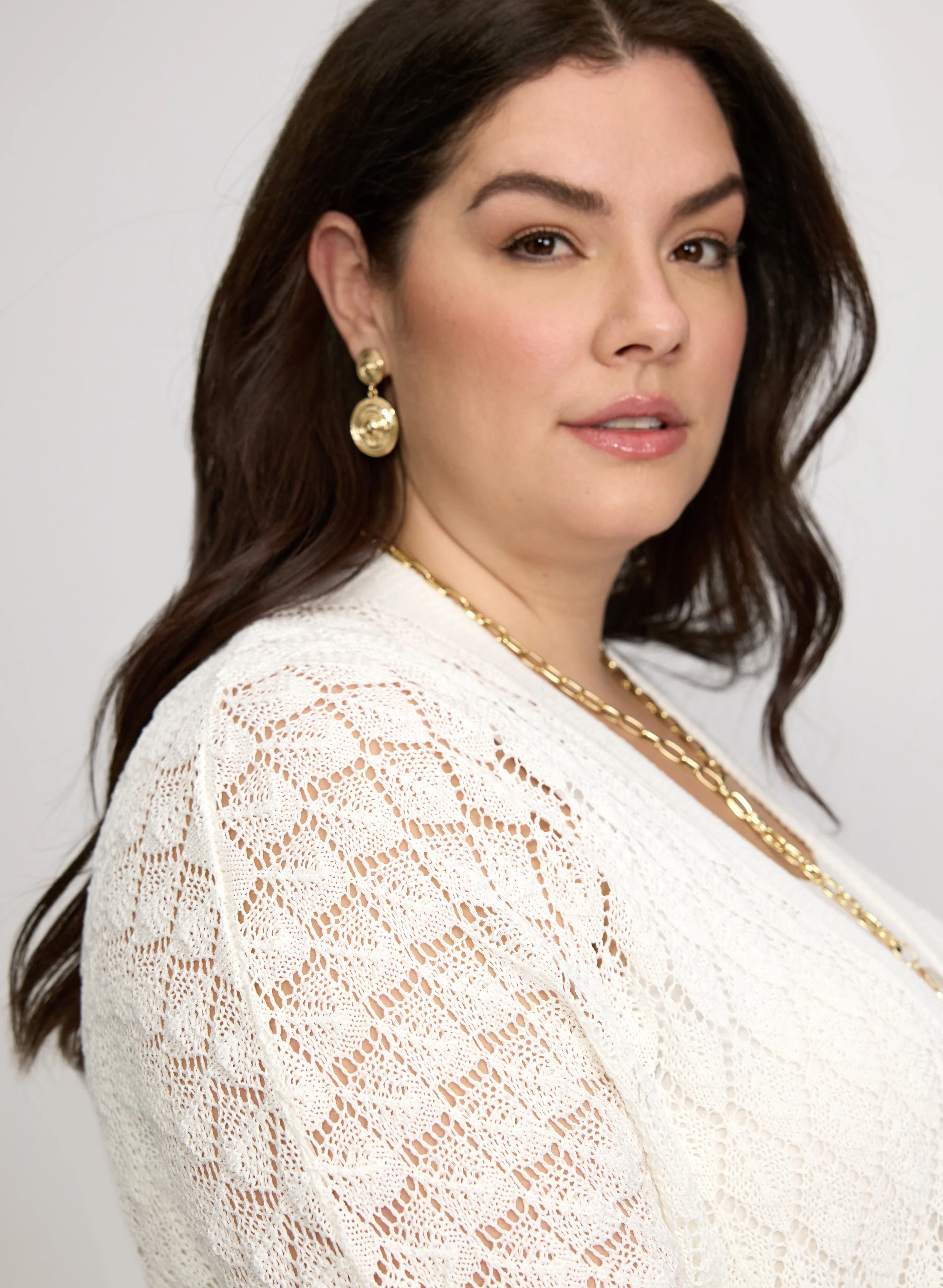 Open Knit Cardigan - Image 2