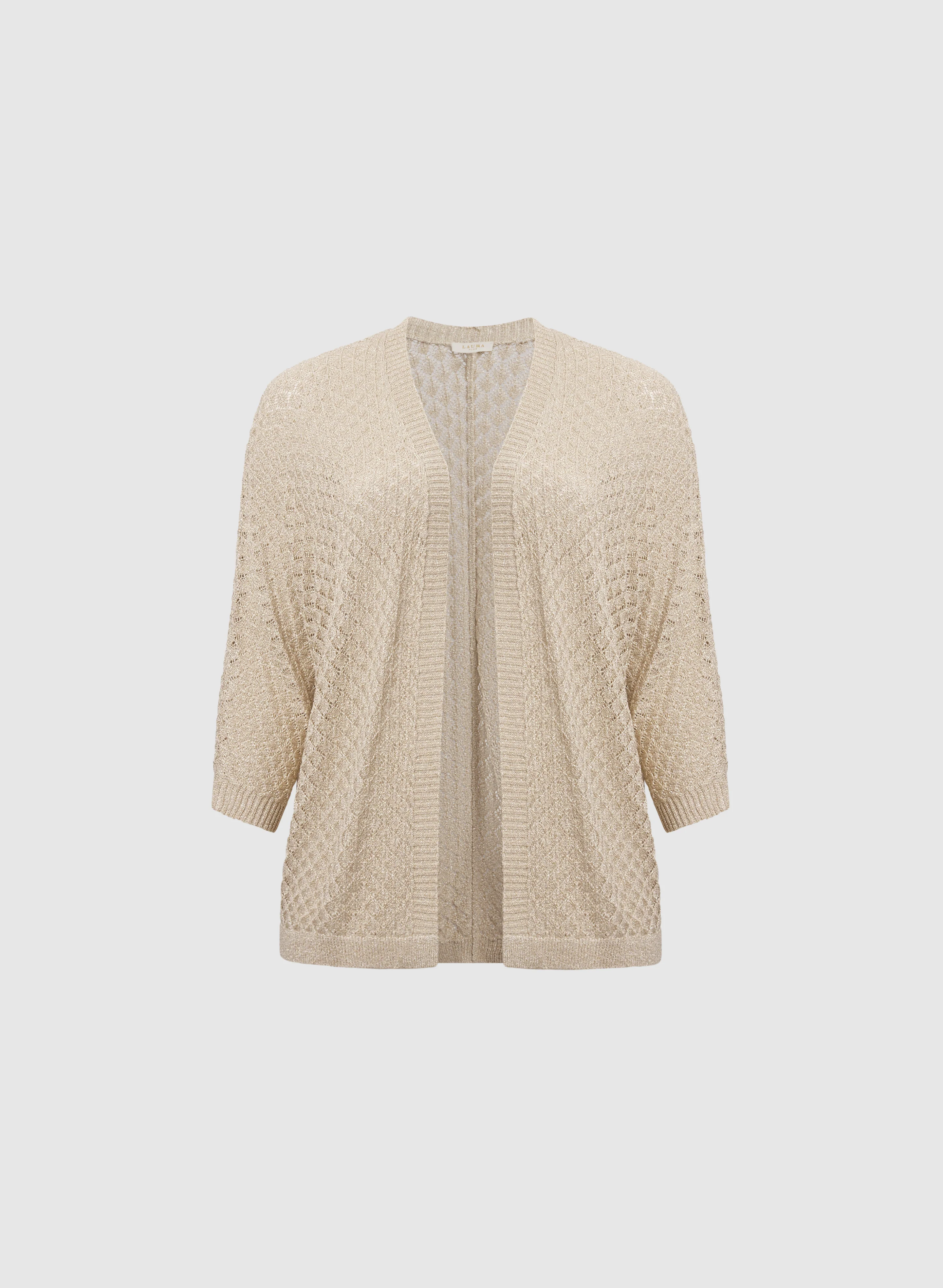 Open Knit Cardigan - Image 6