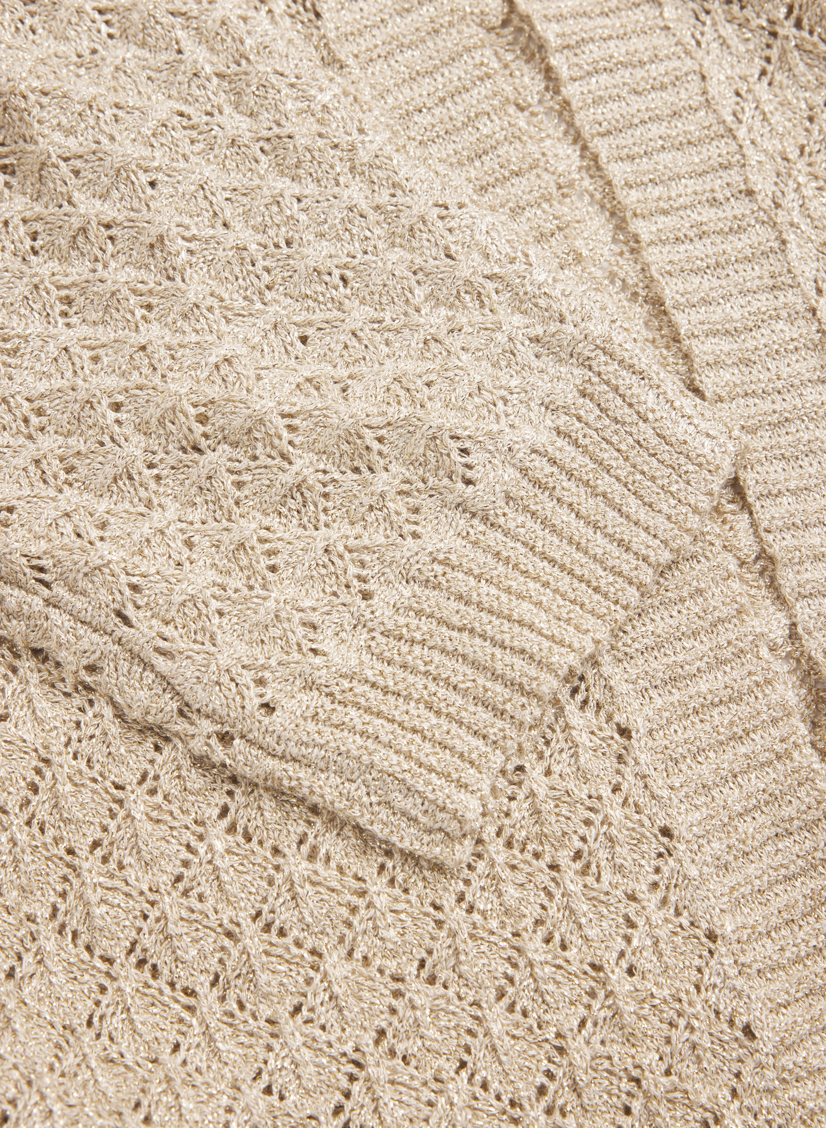 Open Knit Cardigan - Image 7