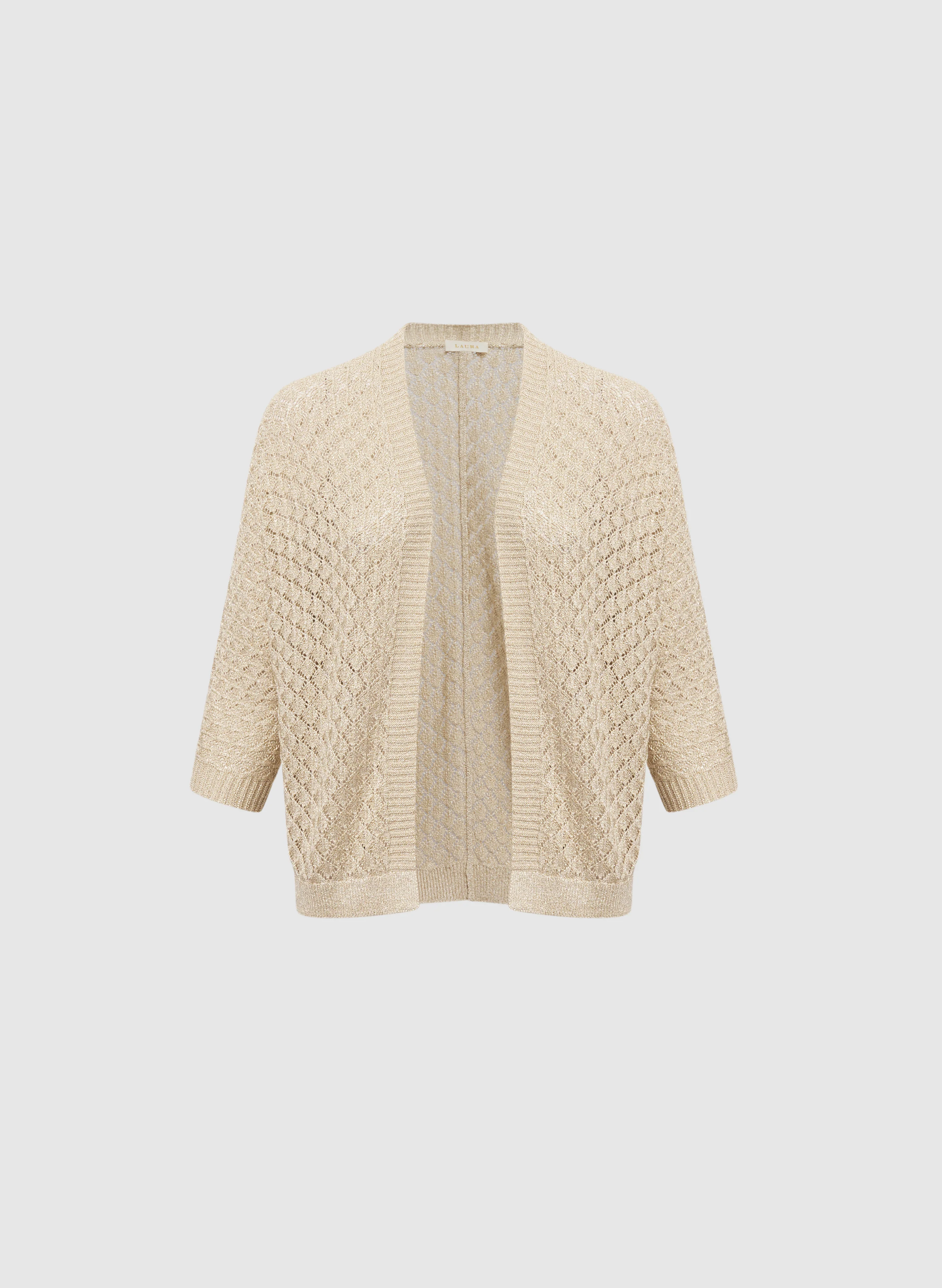 Open Knit Cardigan - Image 6