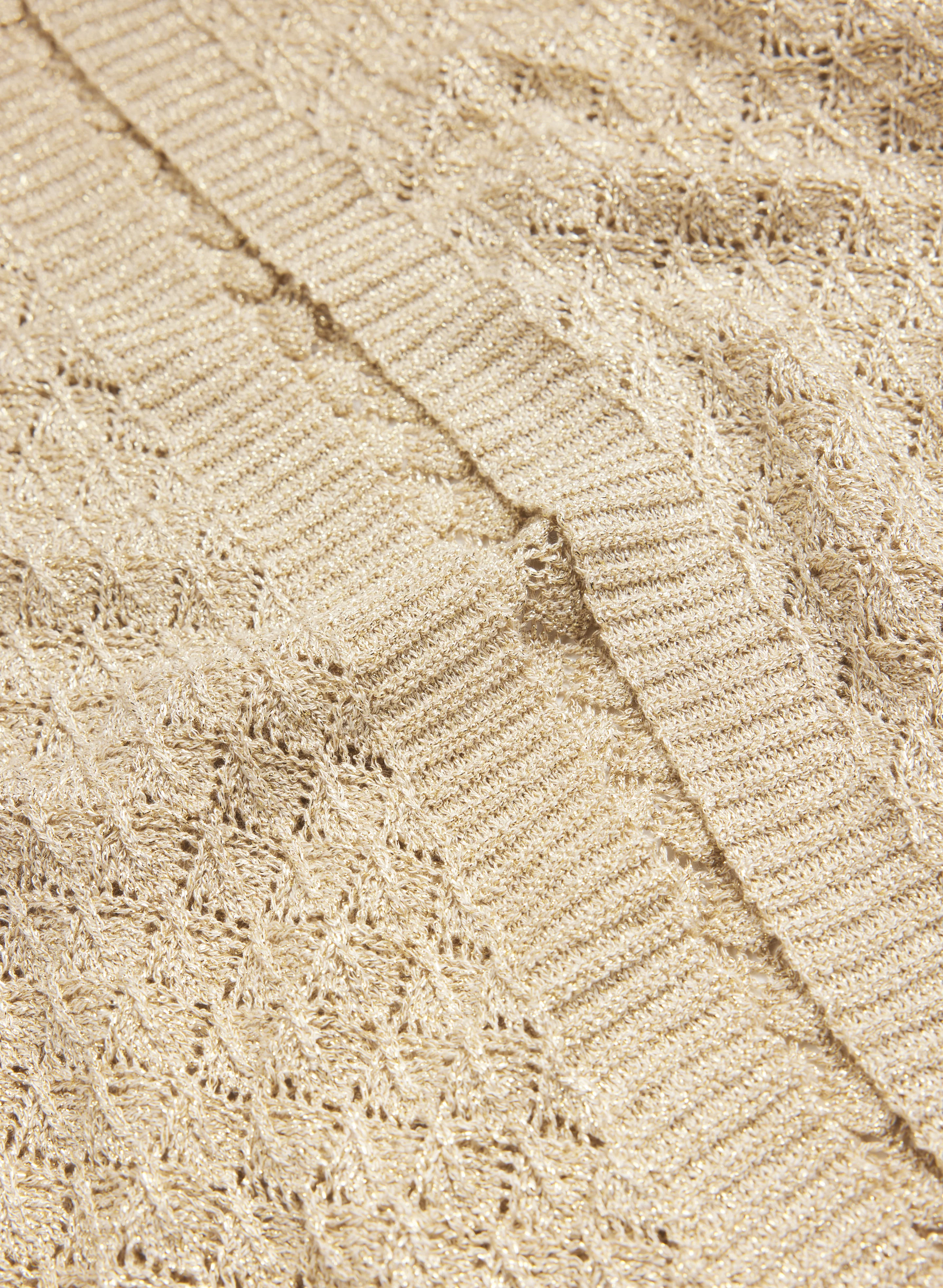 Open Knit Cardigan - Image 7