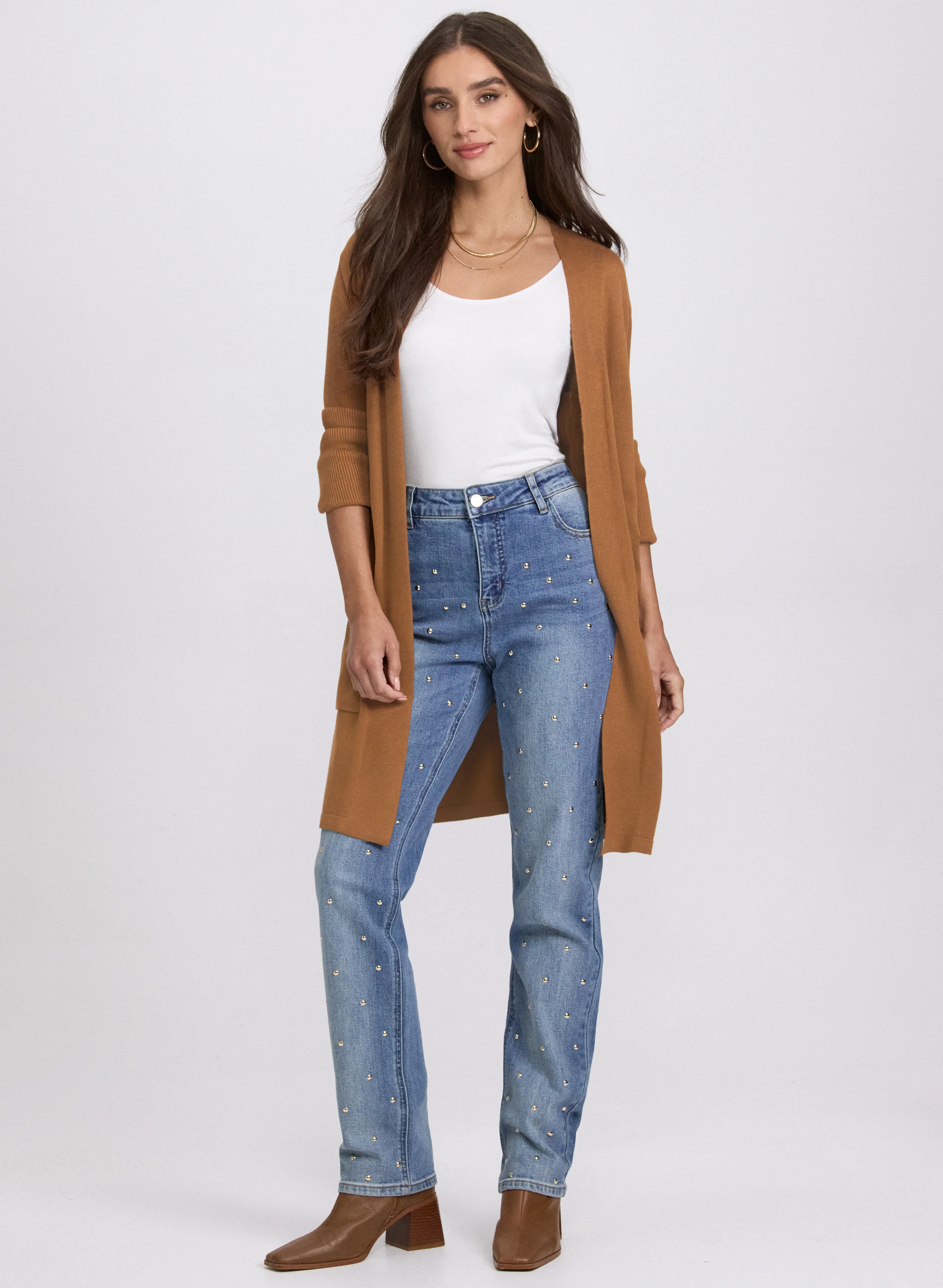 Open Knit Cardigan - Image 3