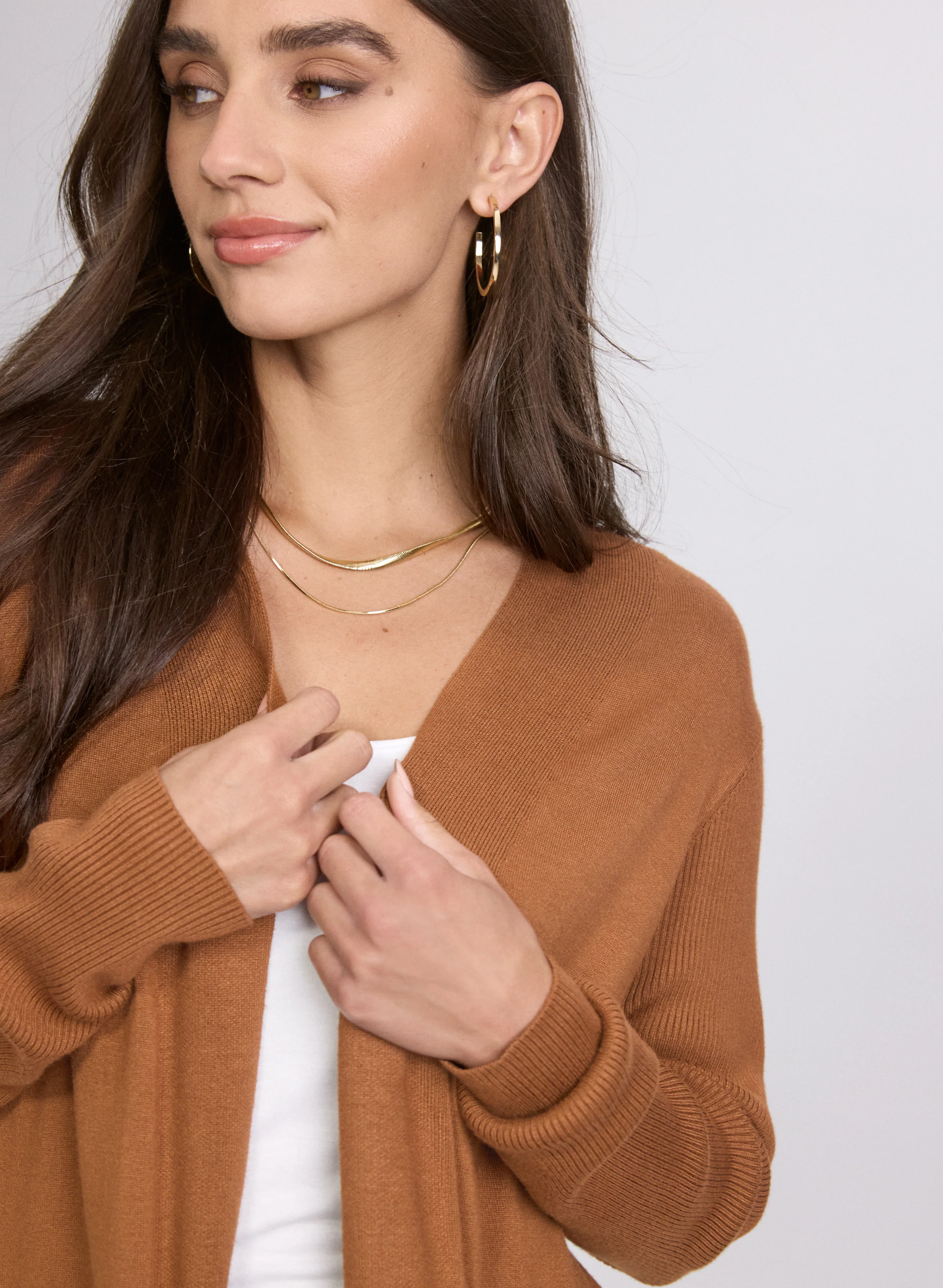 Open Knit Cardigan - Image 6