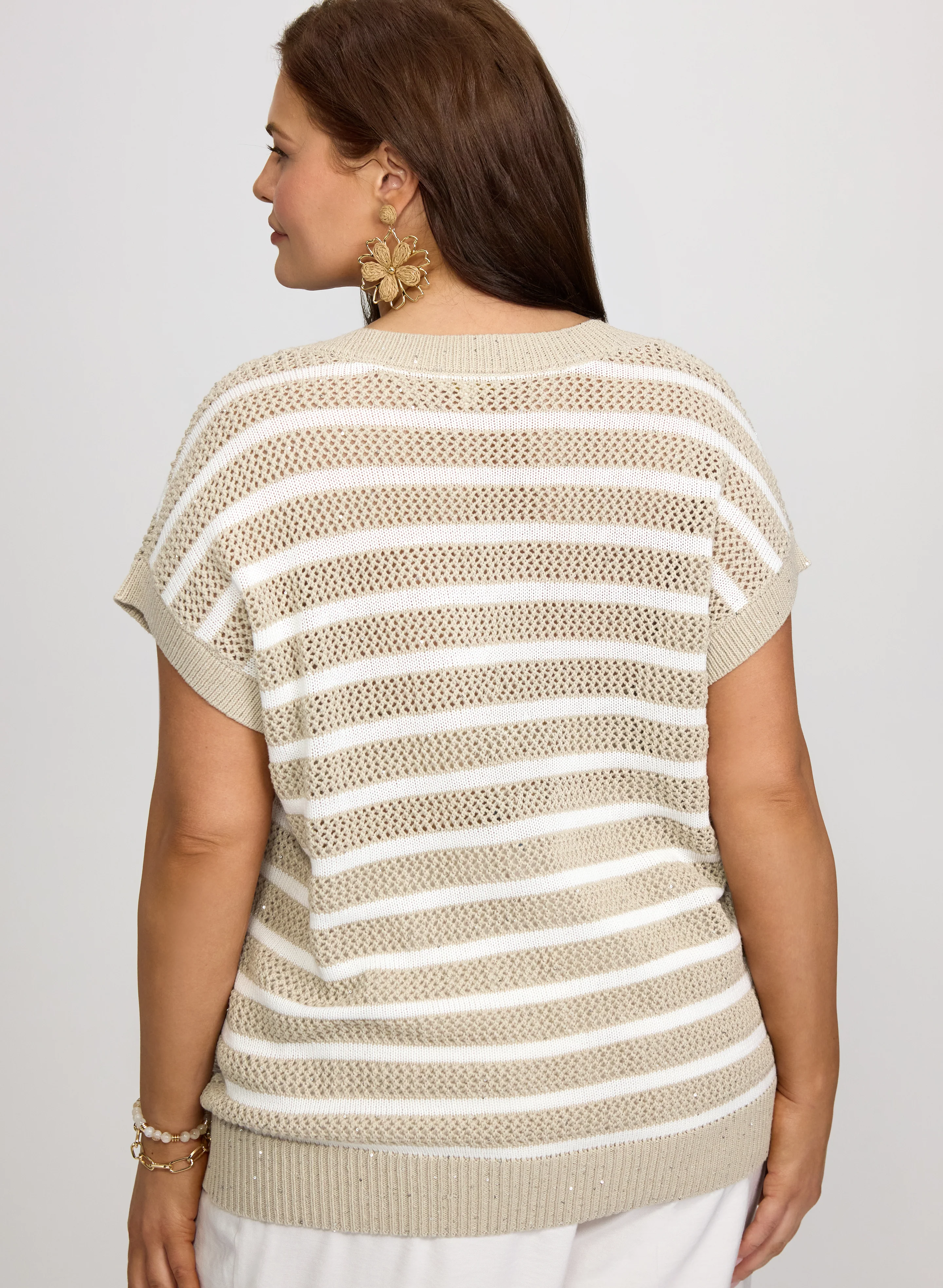 Open Knit Pullover - Image 4