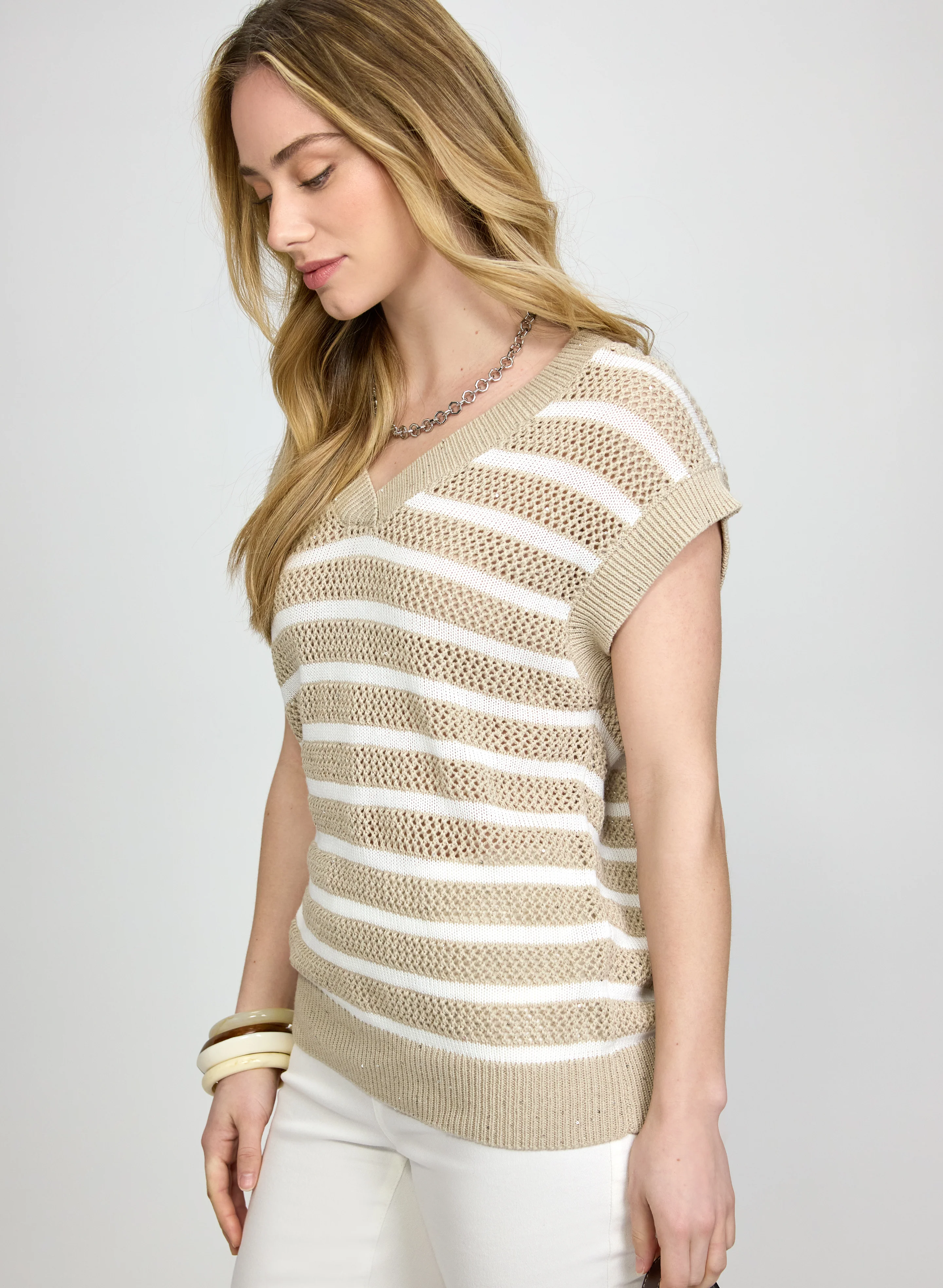 Open Knit Pullover - Image 4