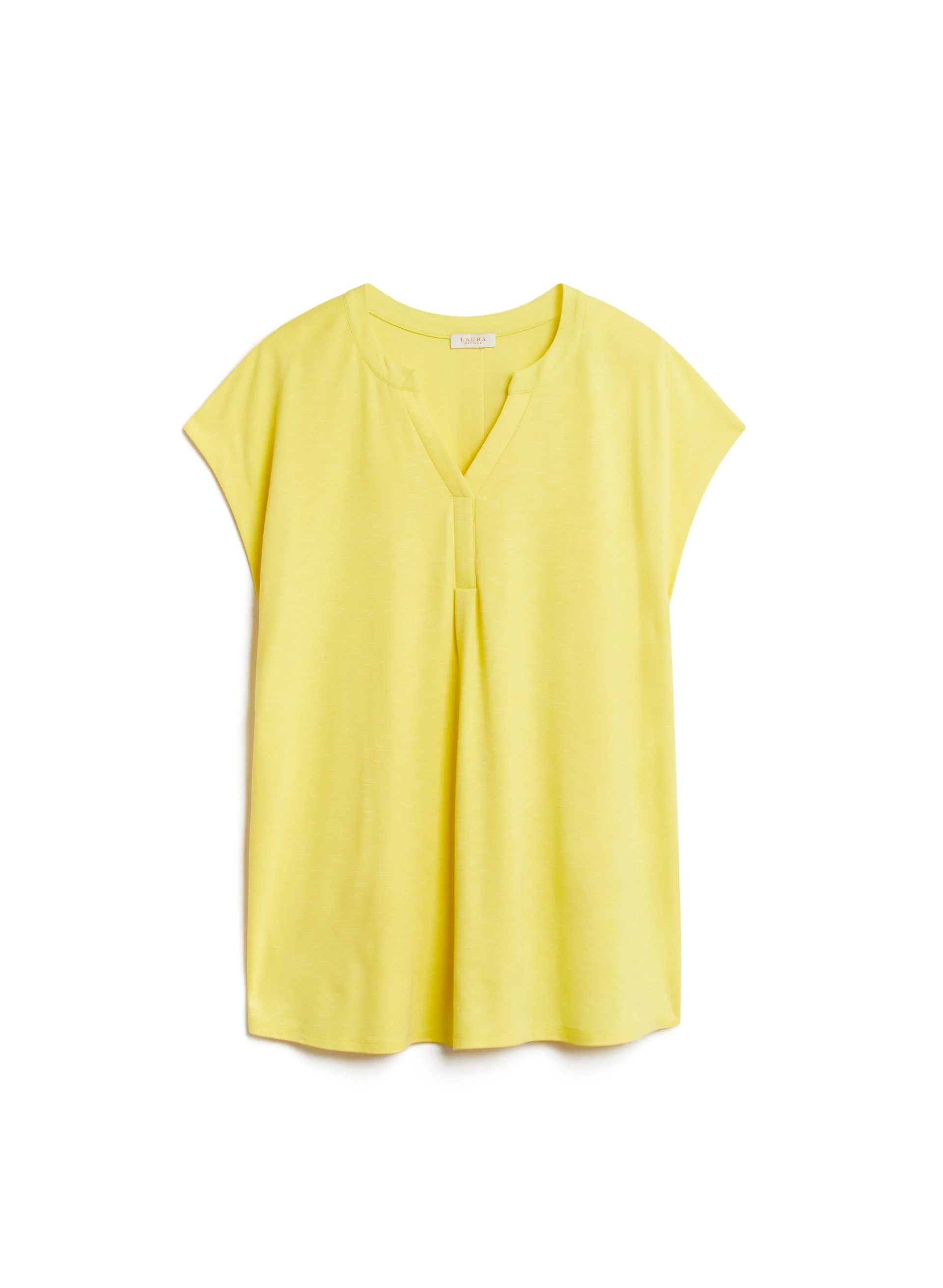 Open V-Neck Tee - Image 6