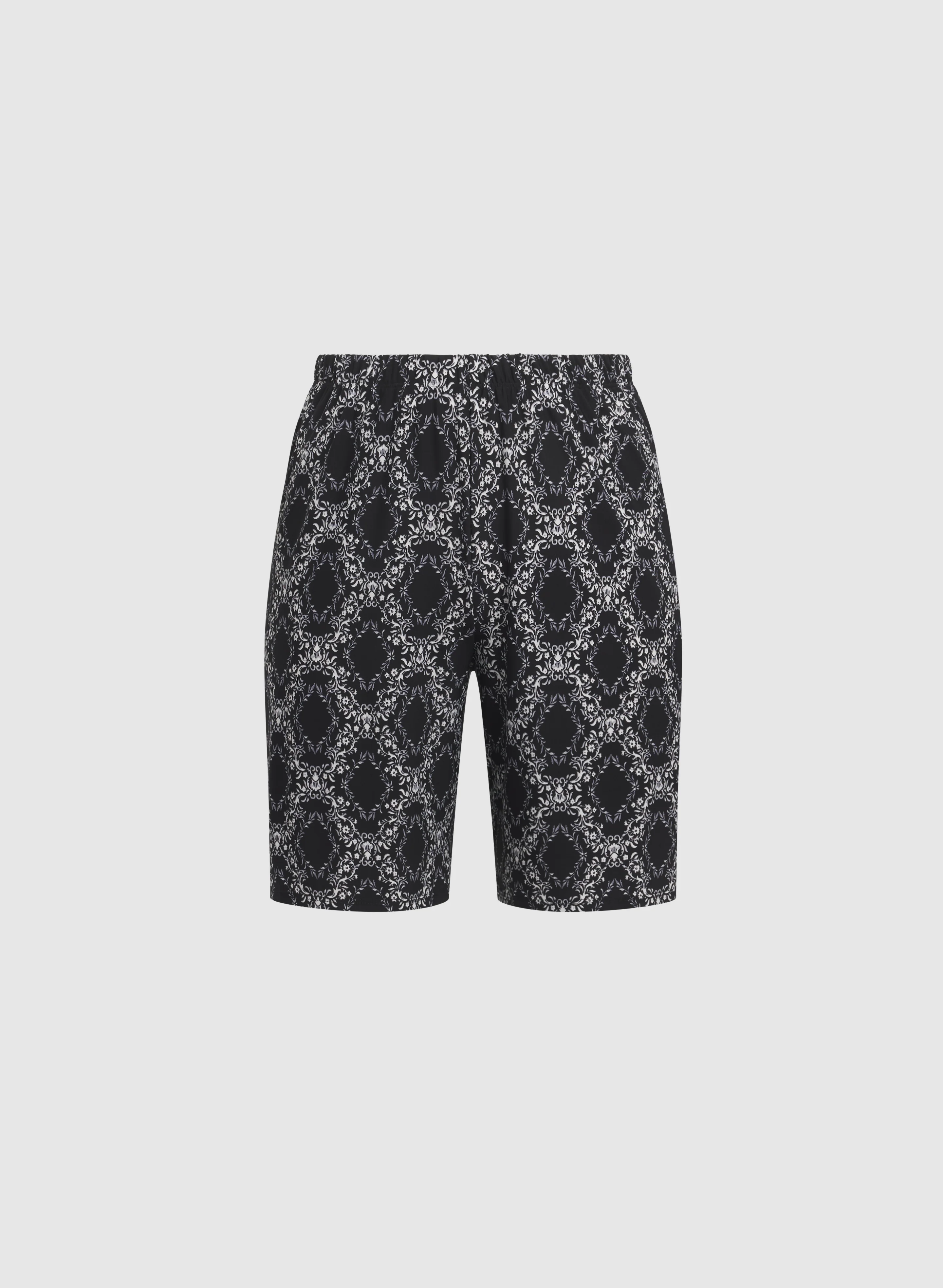 Ornate Floral Print Pyjama Set - Image 8