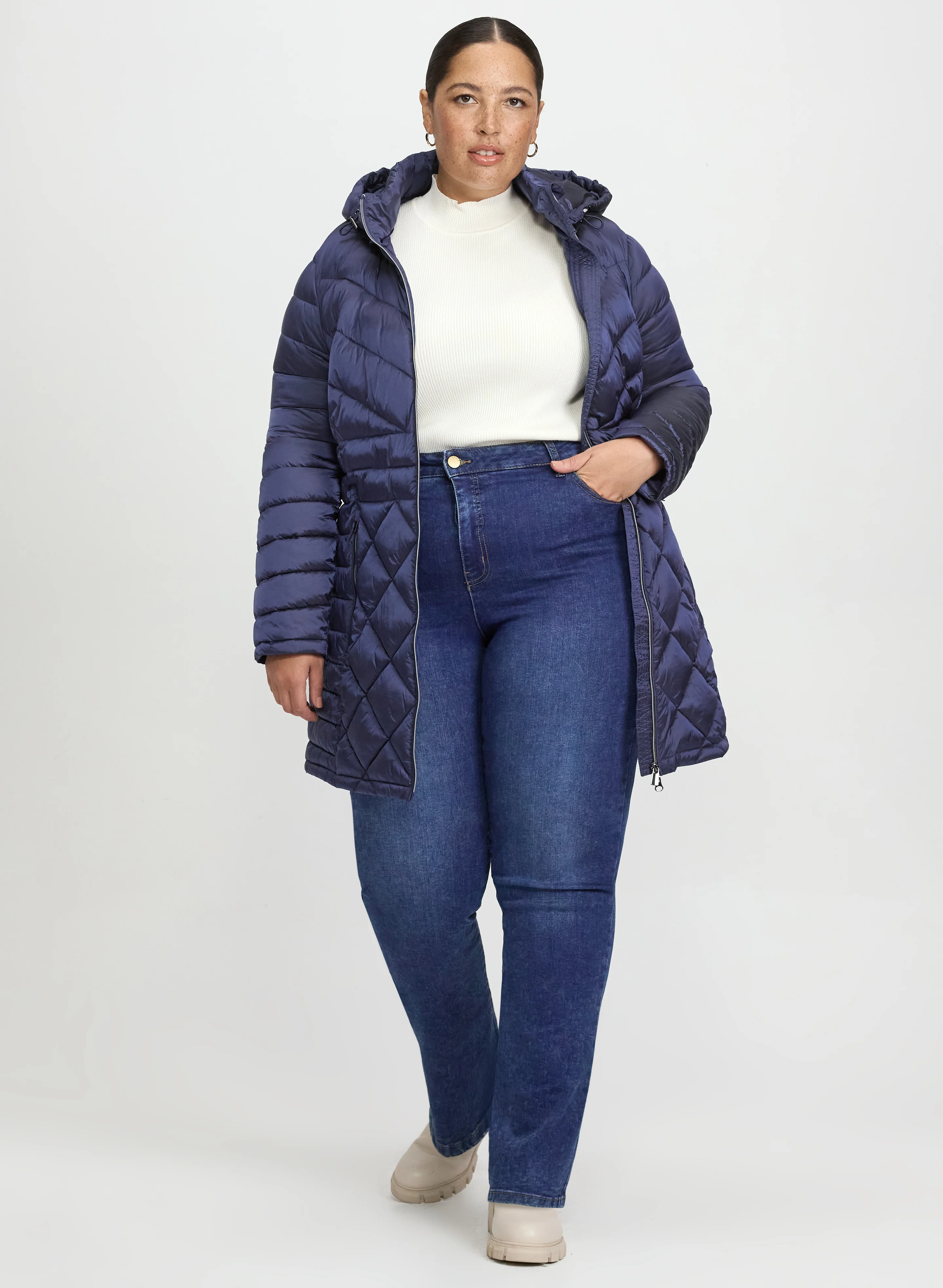 Packable Quilted Coat - Image 3