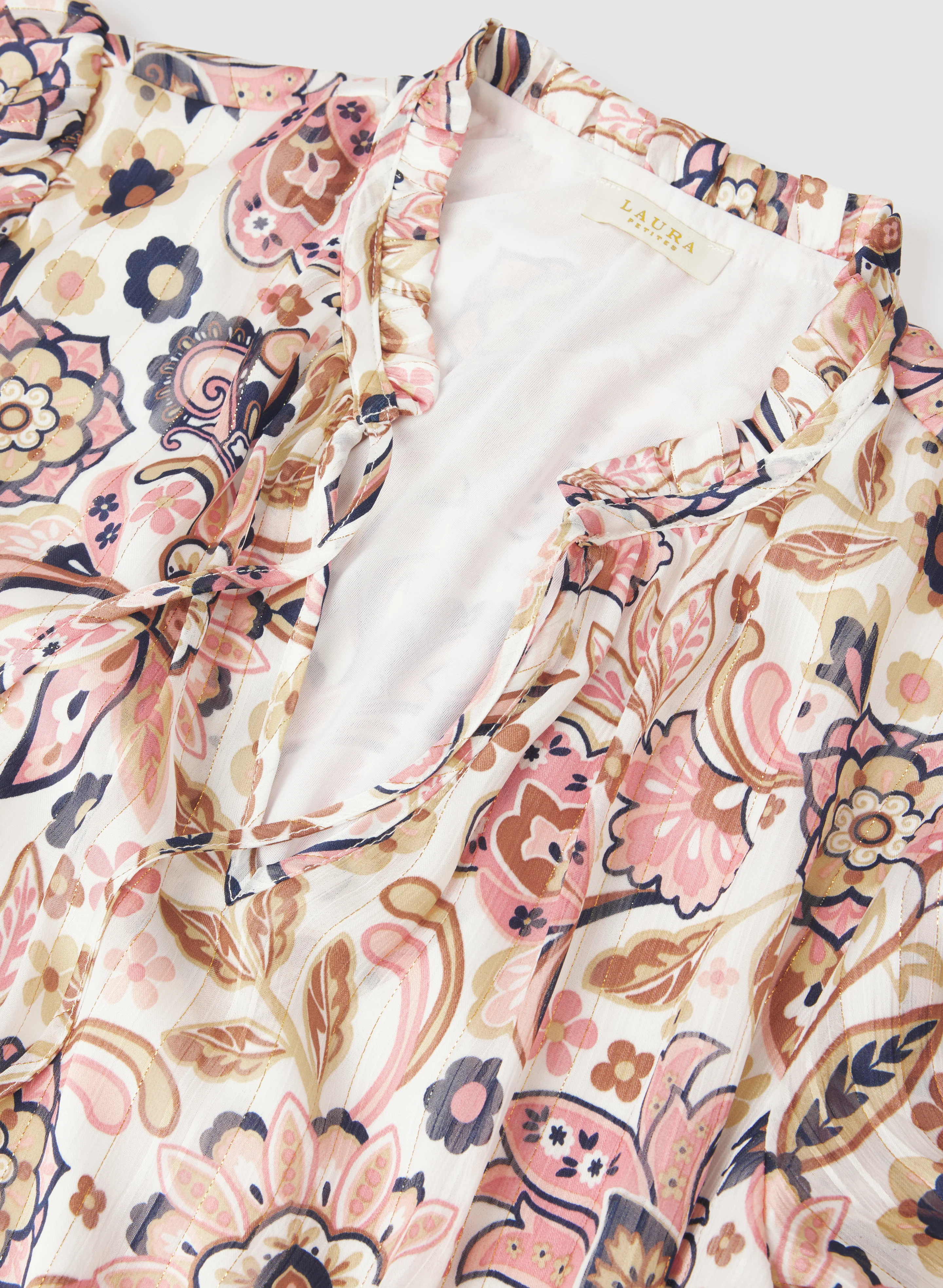 Paisley Chiffon Blouse - Image 8