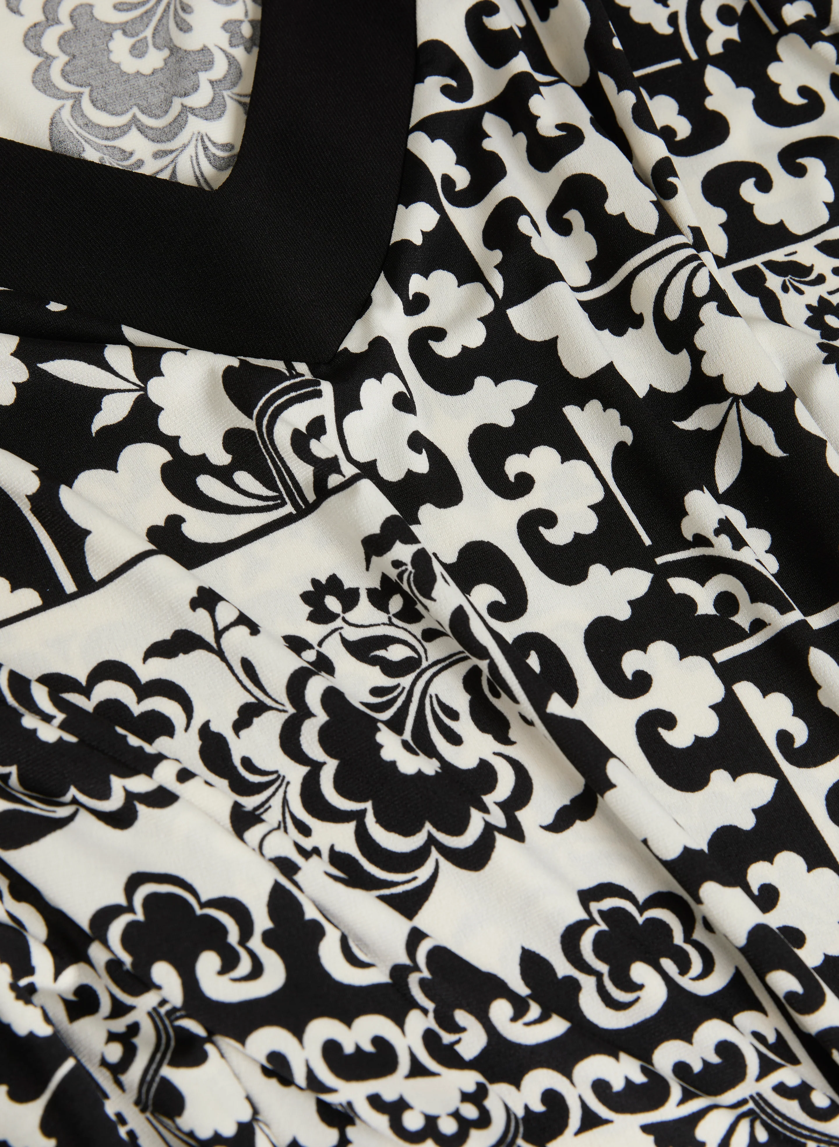 Paisley Patchwork Flared Sleeve Top - Image 7