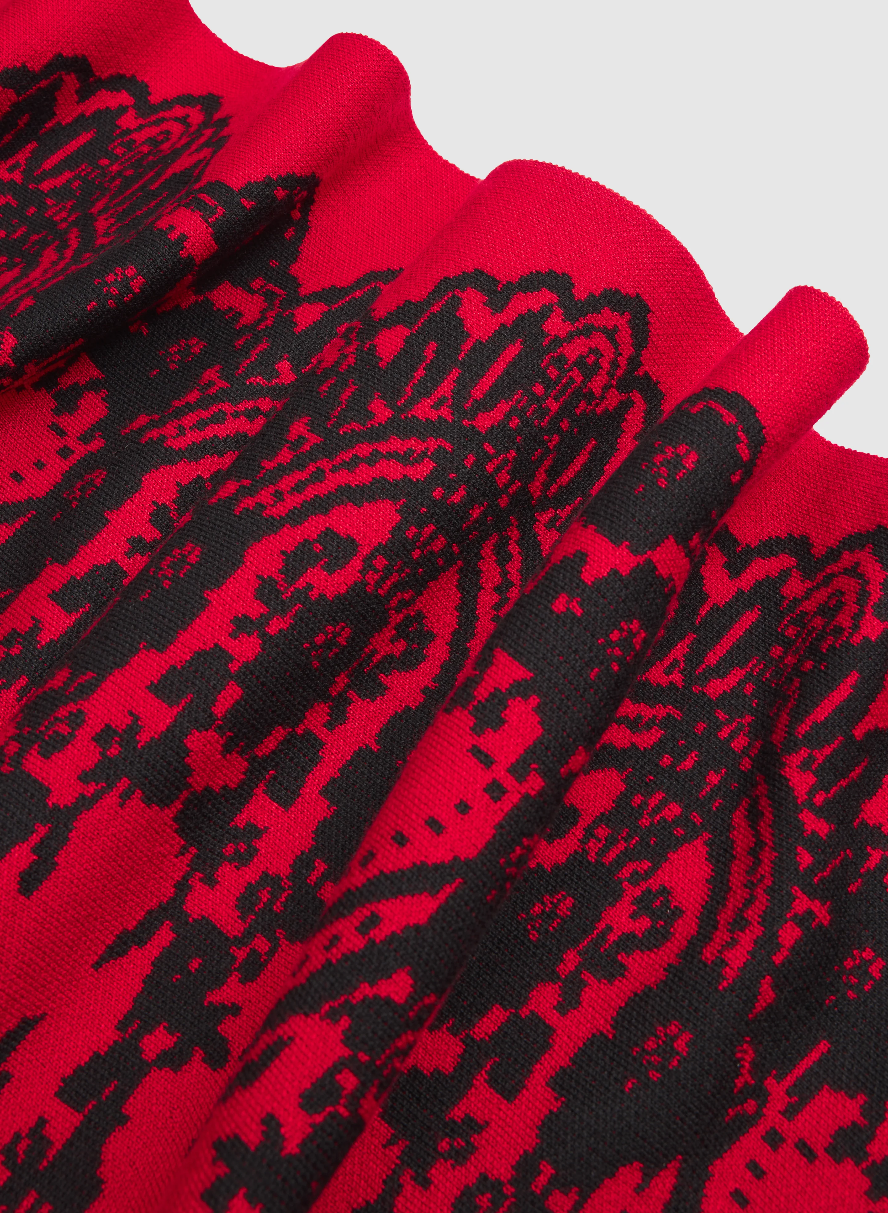 Paisley Placement Knit Dress - Image 6