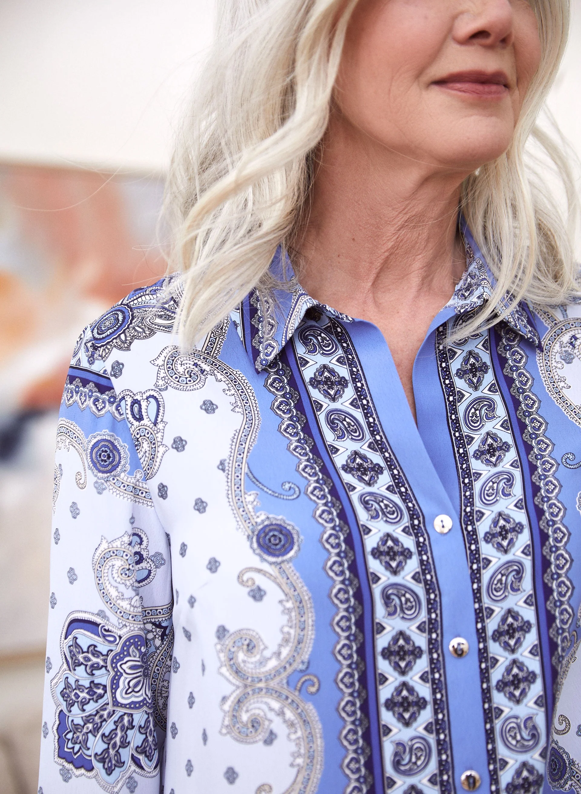Paisley Print Blouse - Image 2