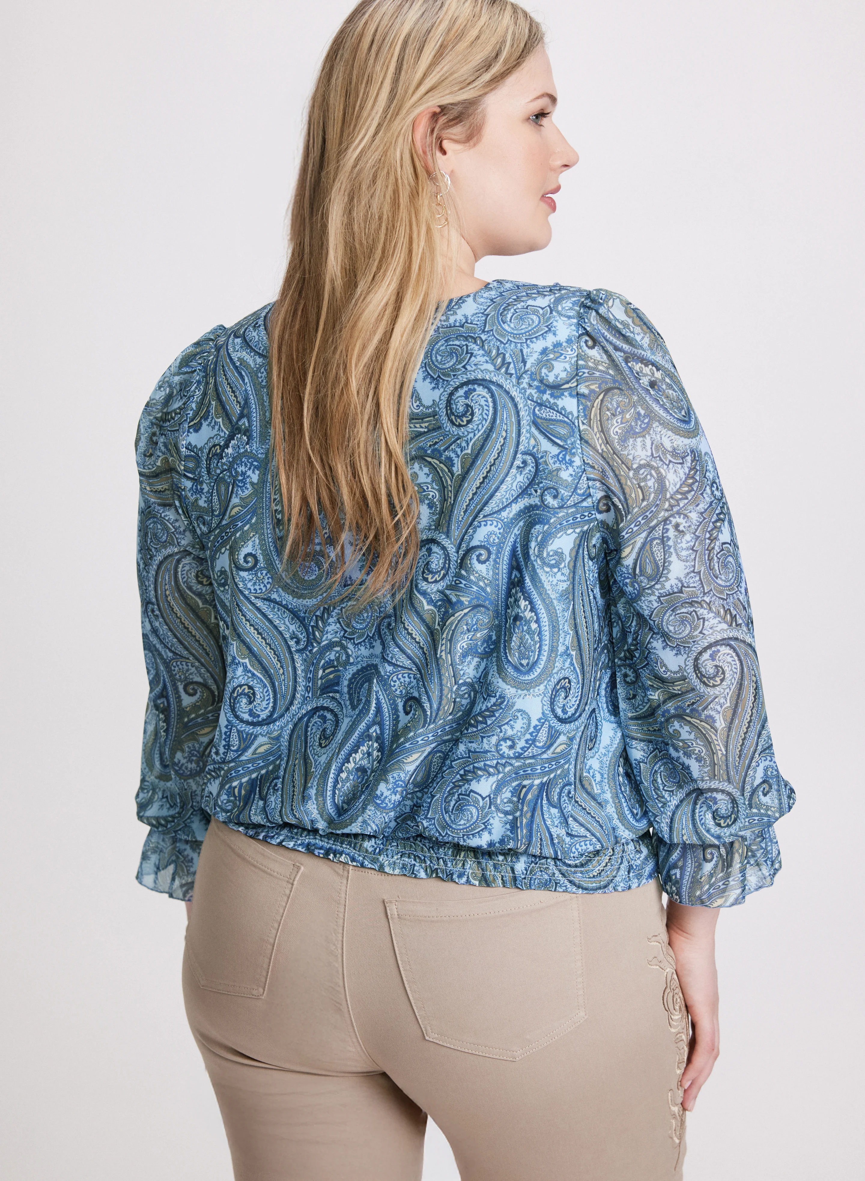 Paisley Print Blouse - Image 4
