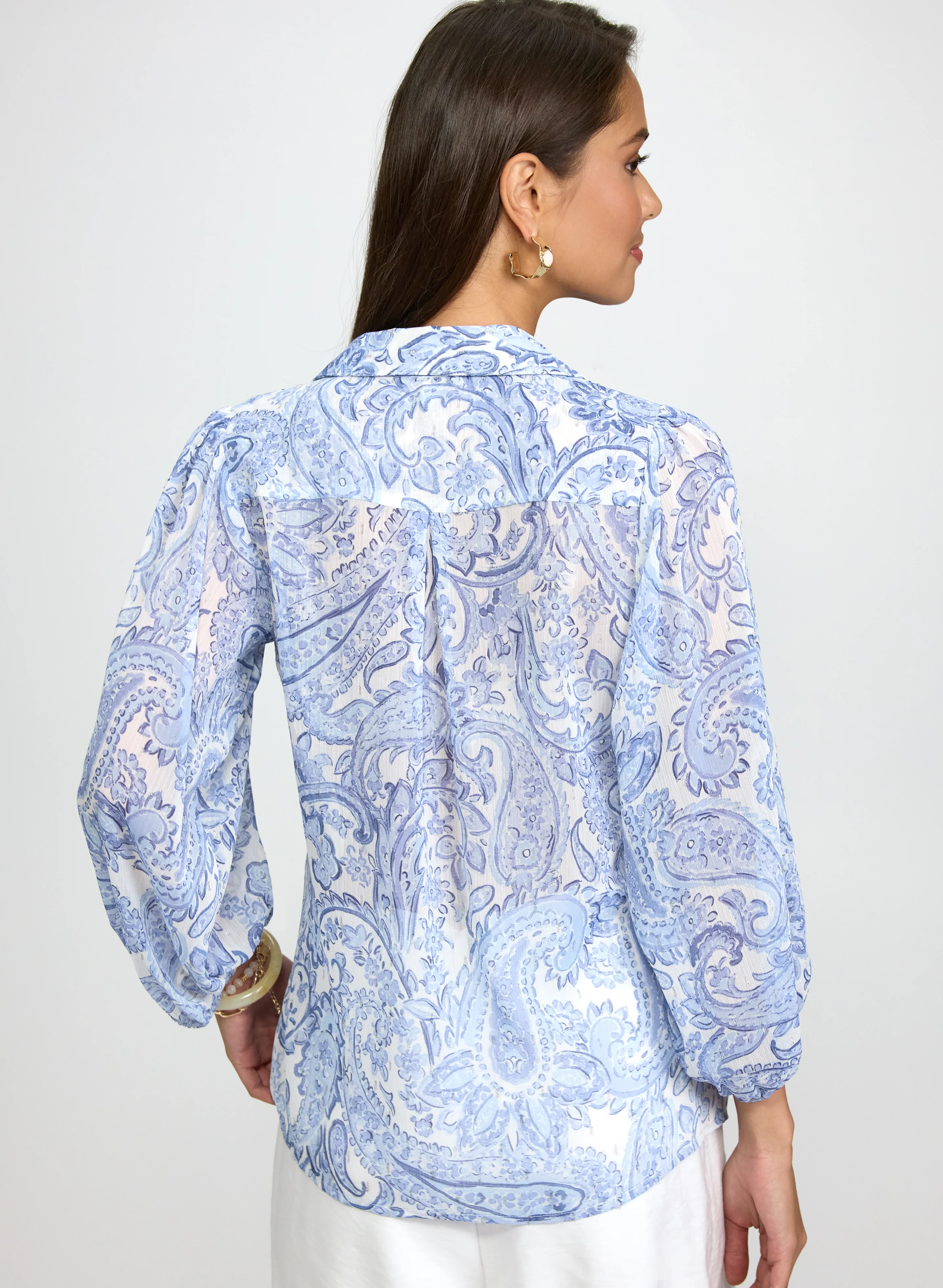 Paisley Print Blouse - Image 4