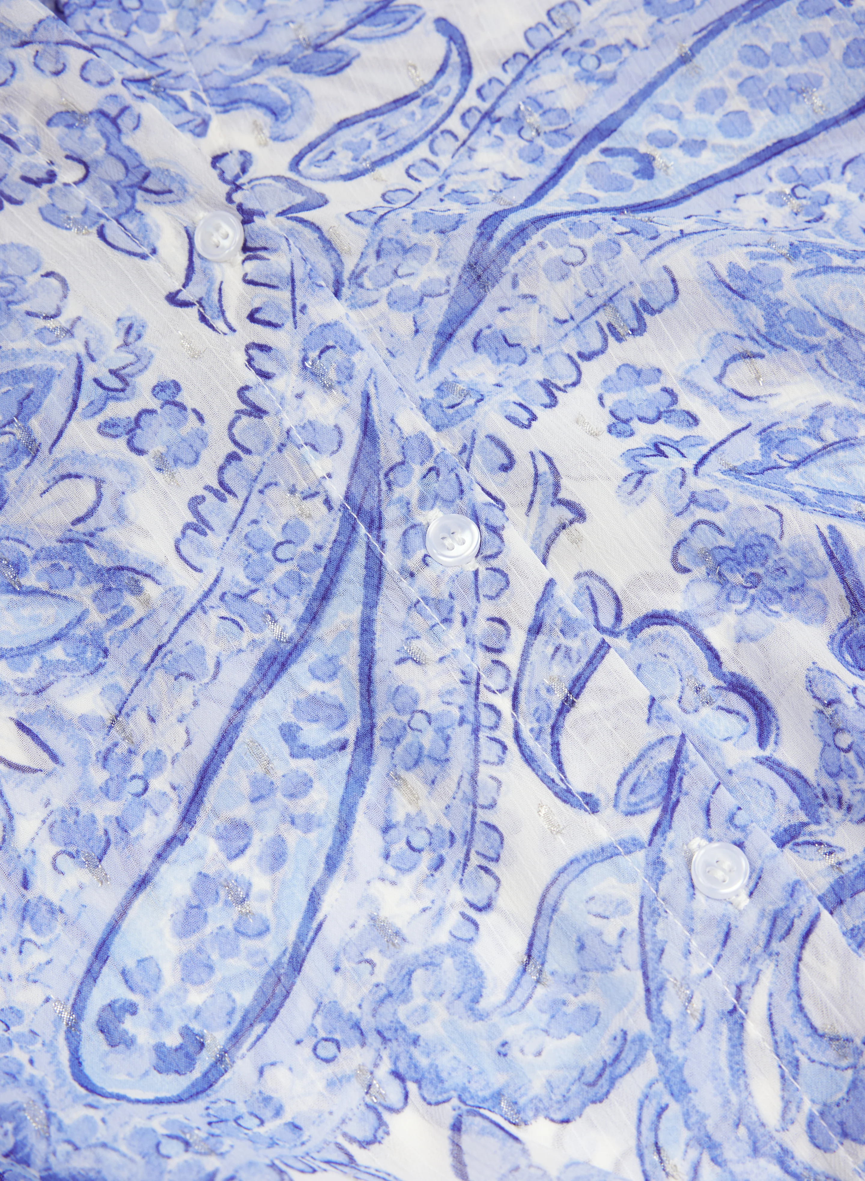 Paisley Print Blouse - Image 7