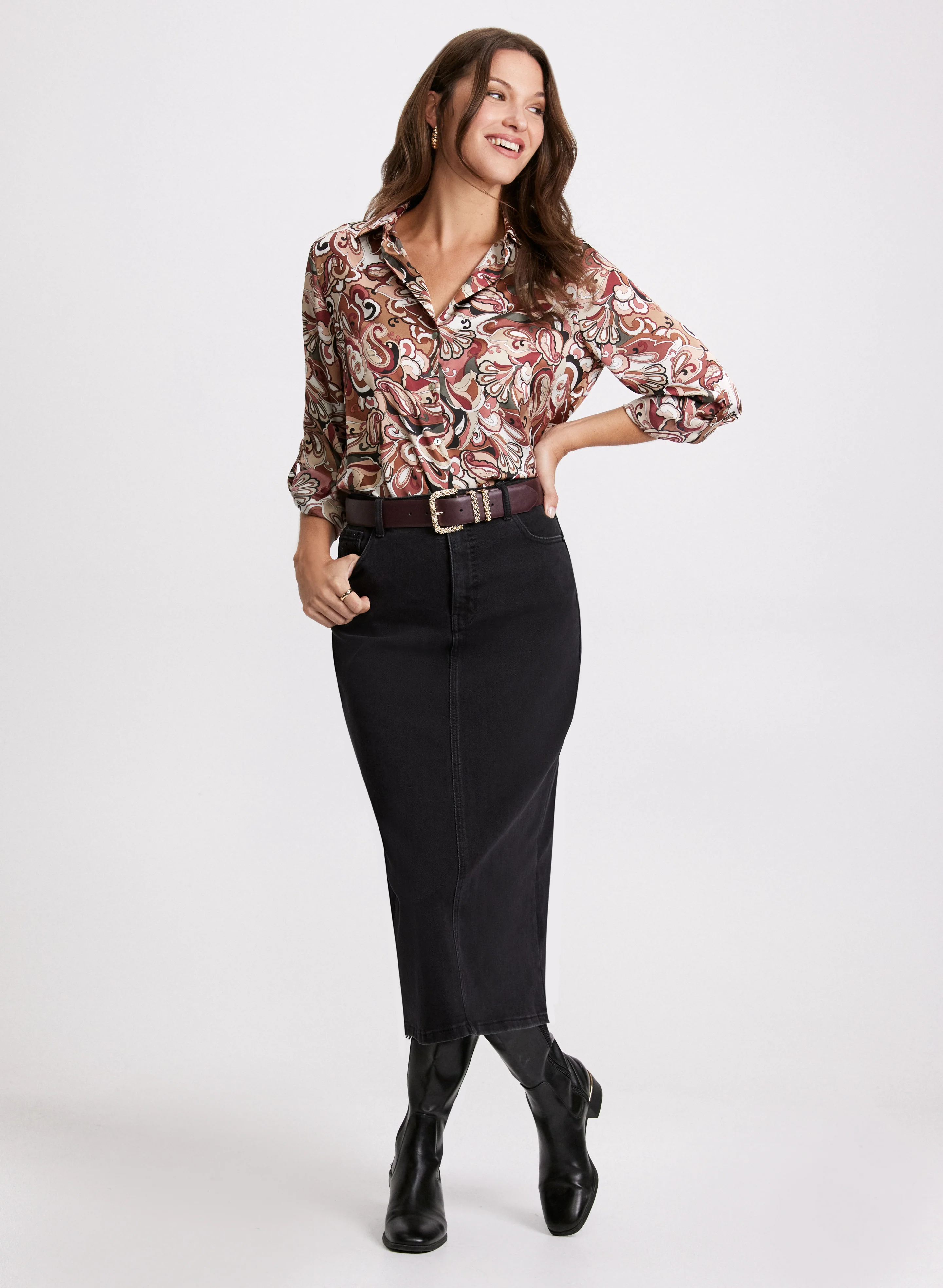 Paisley Print Blouse - Image 3