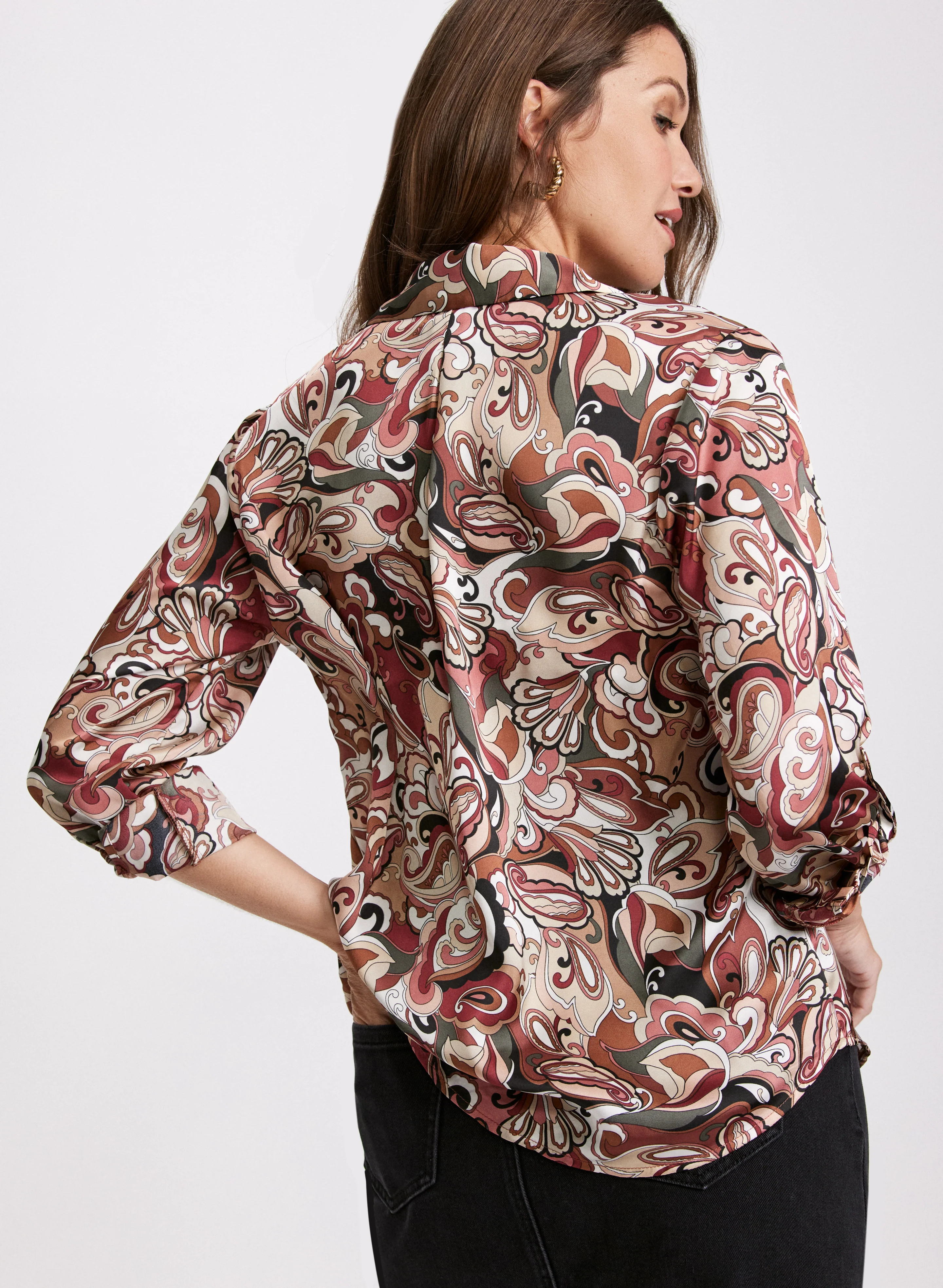 Paisley Print Blouse - Image 4