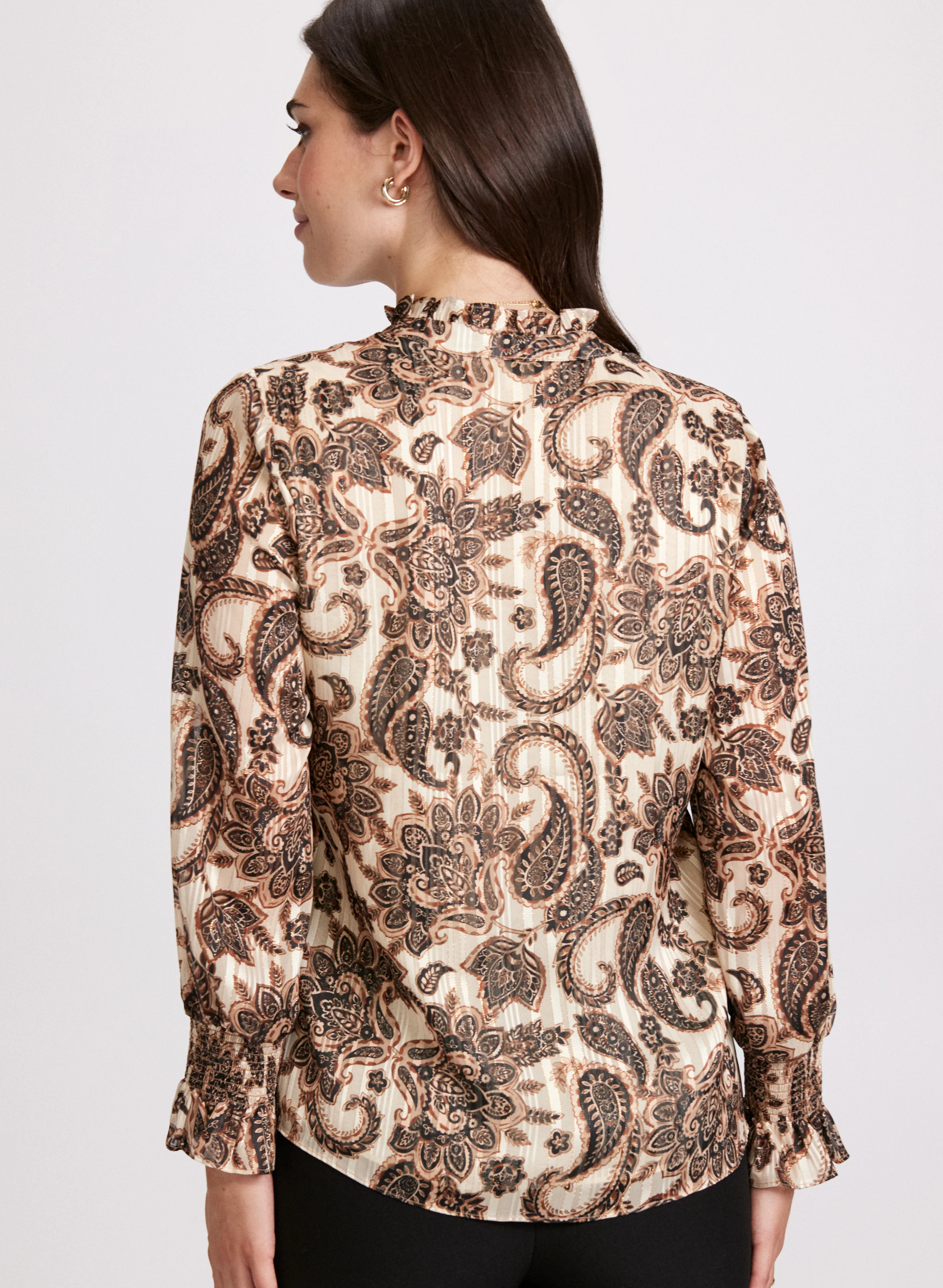 Paisley Print Blouse - Image 4