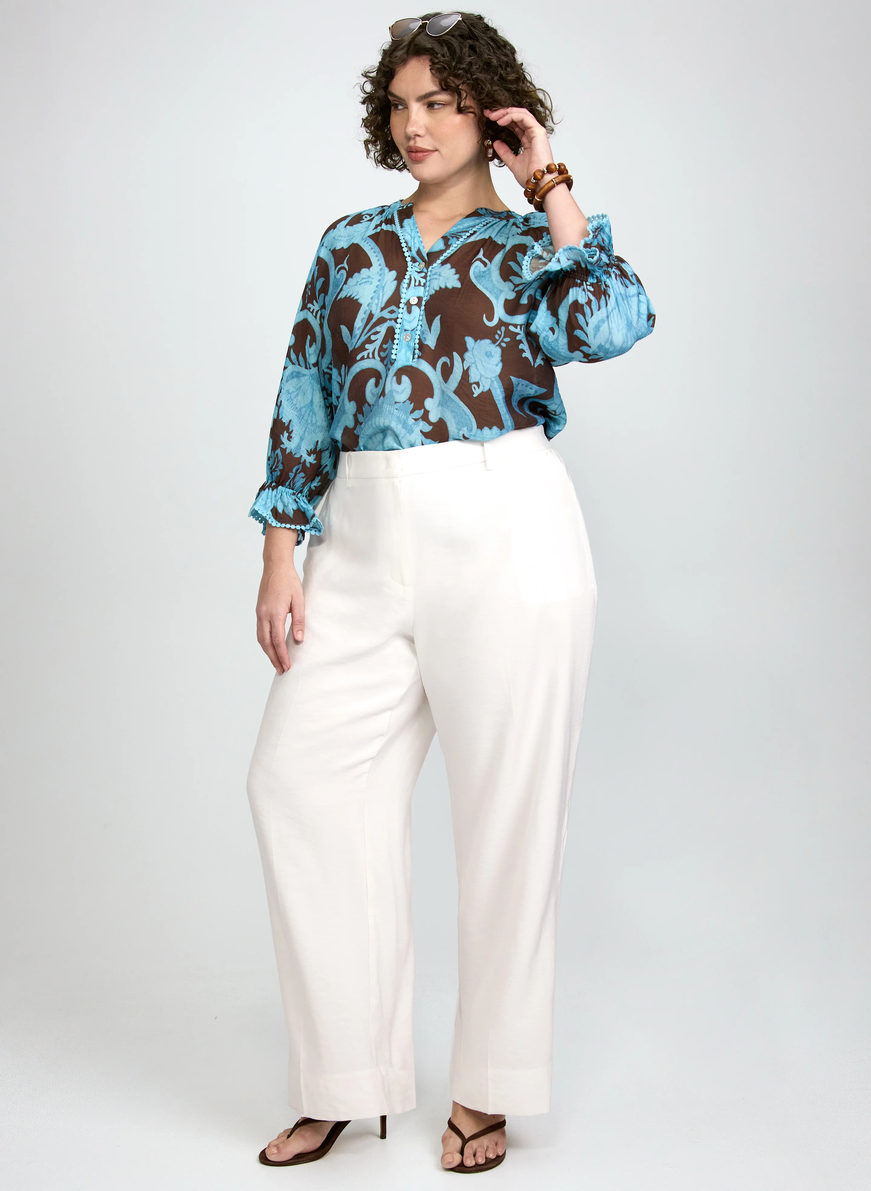 Paisley Print Blouse - Image 2