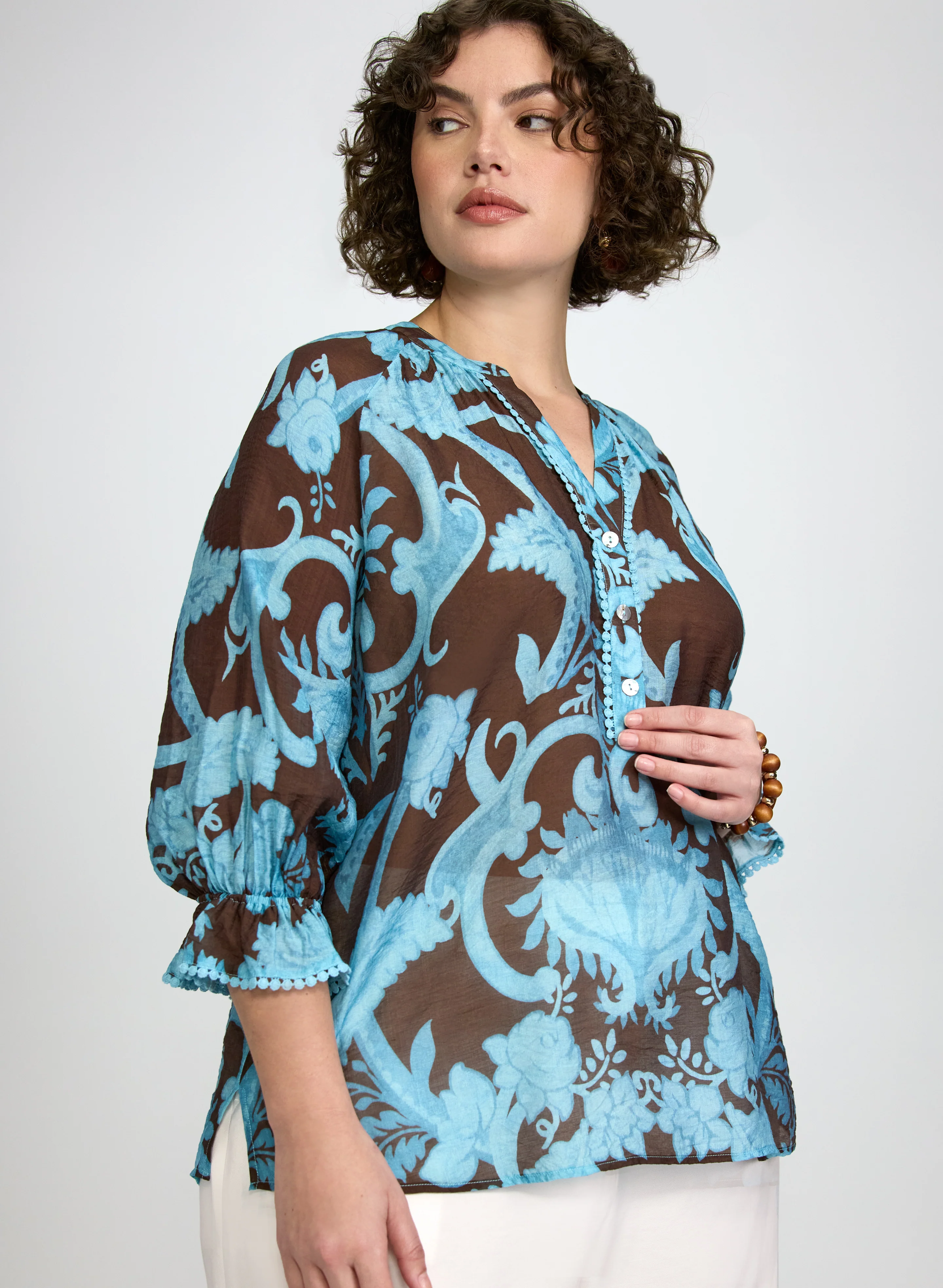 Paisley Print Blouse - Image 4