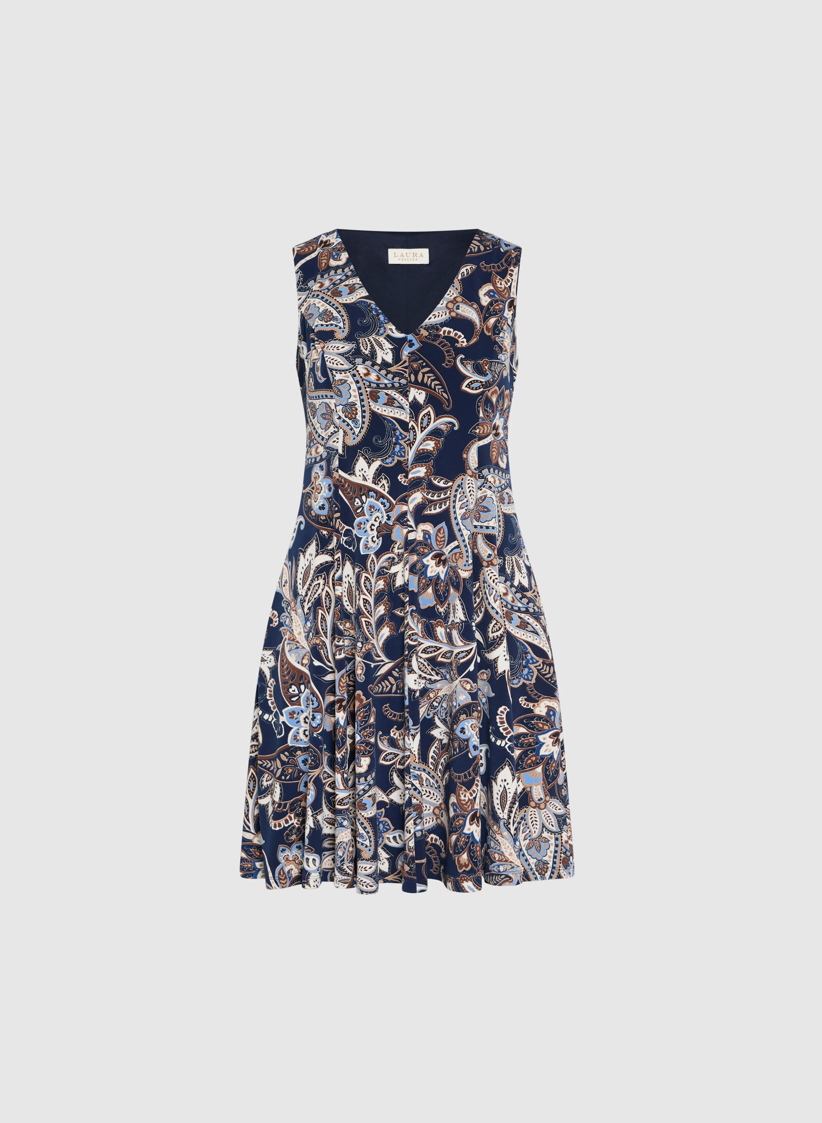 Paisley Print Dress - Image 6