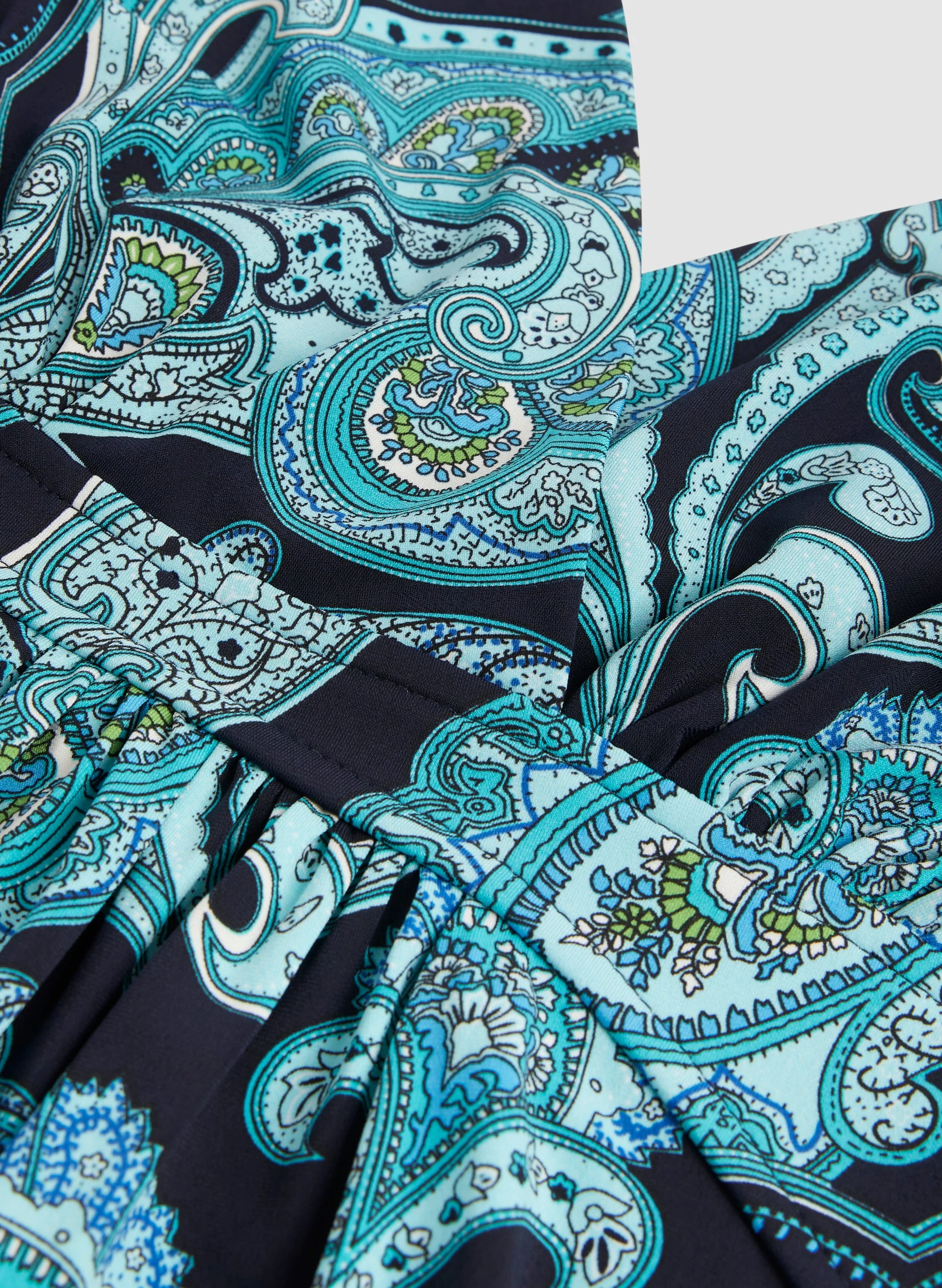 Paisley Print Maxi Dress - Image 7