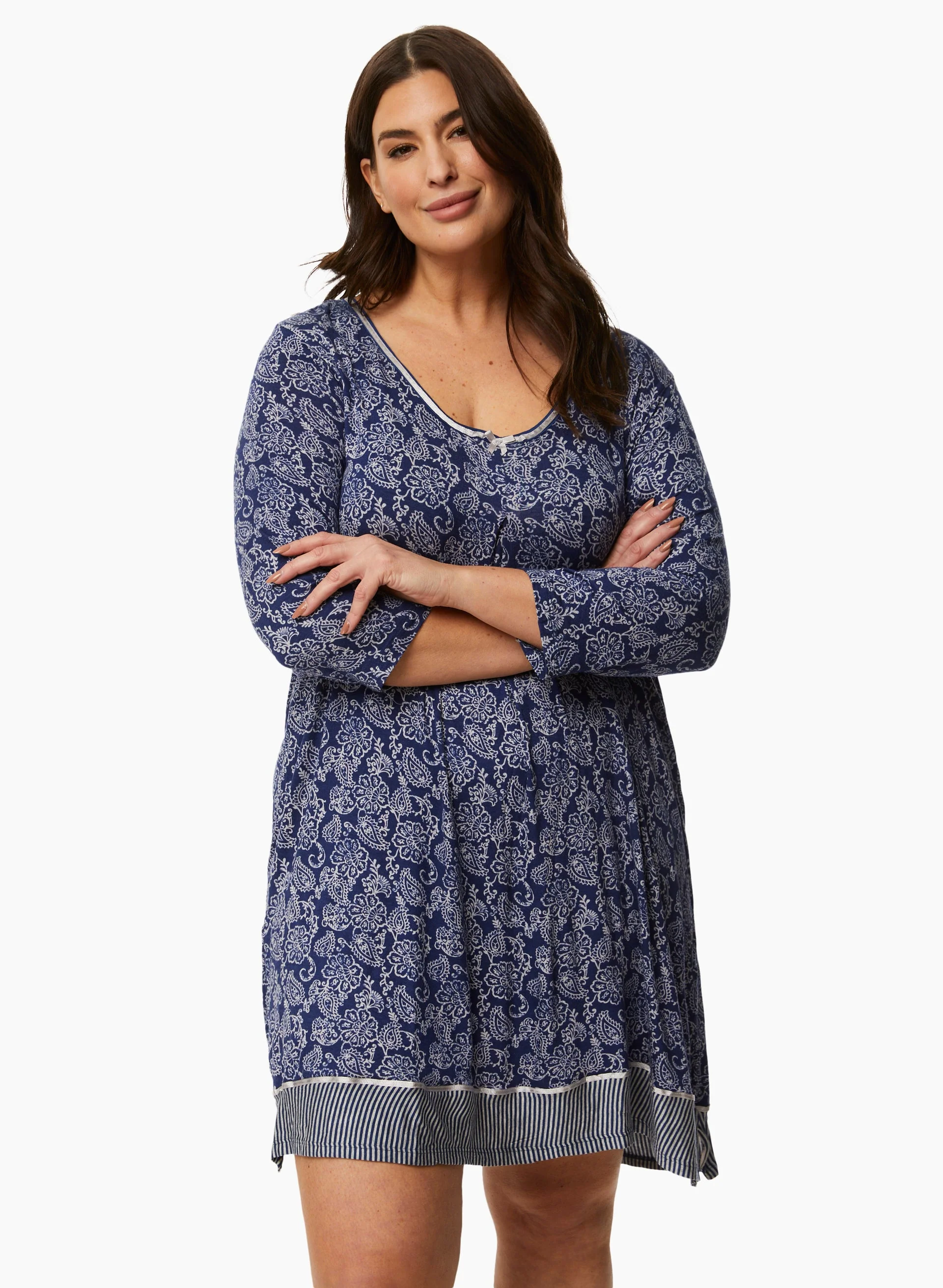 Paisley Print Nightshirt - Image 2
