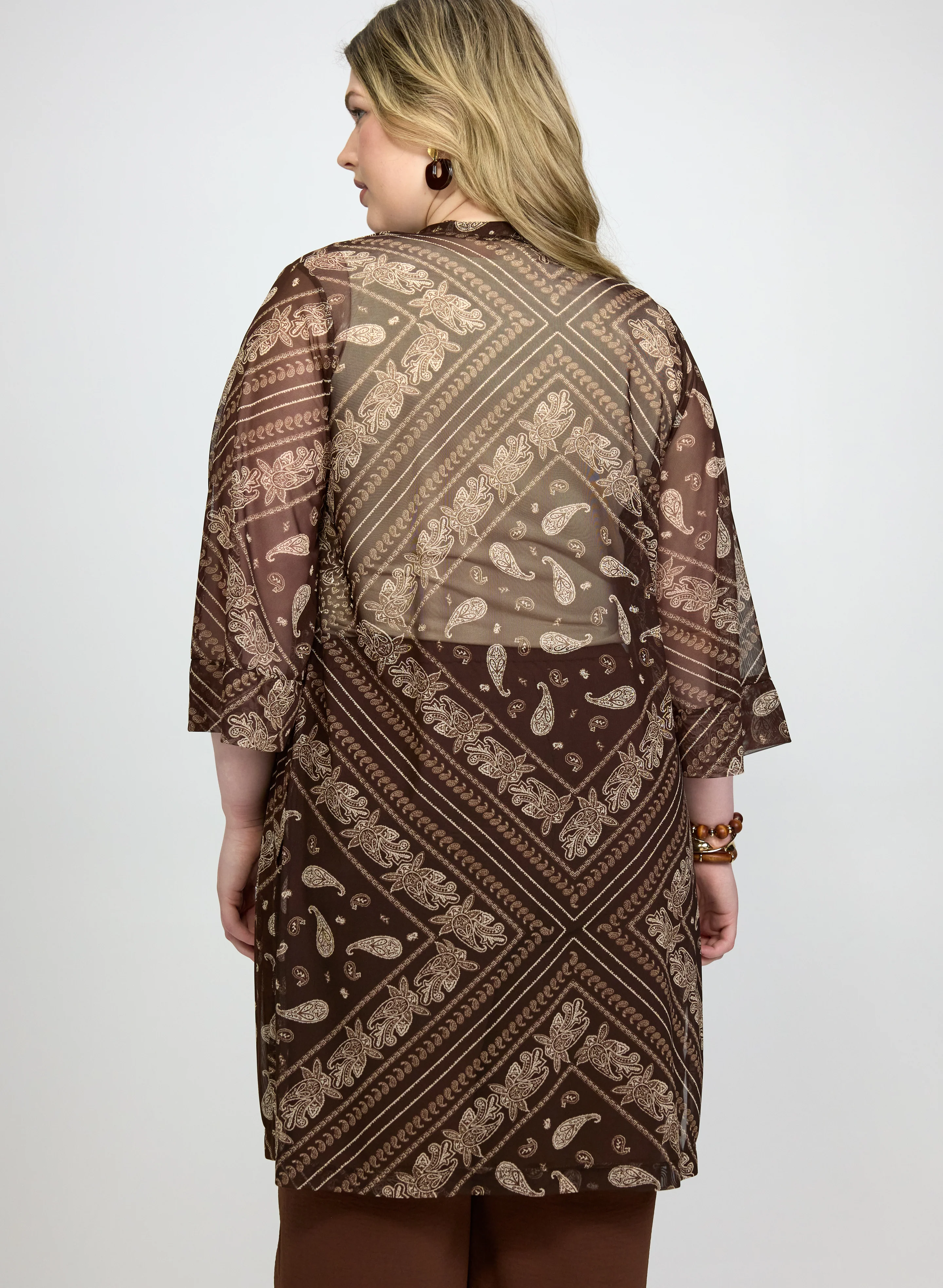Paisley Print Open Top - Image 5