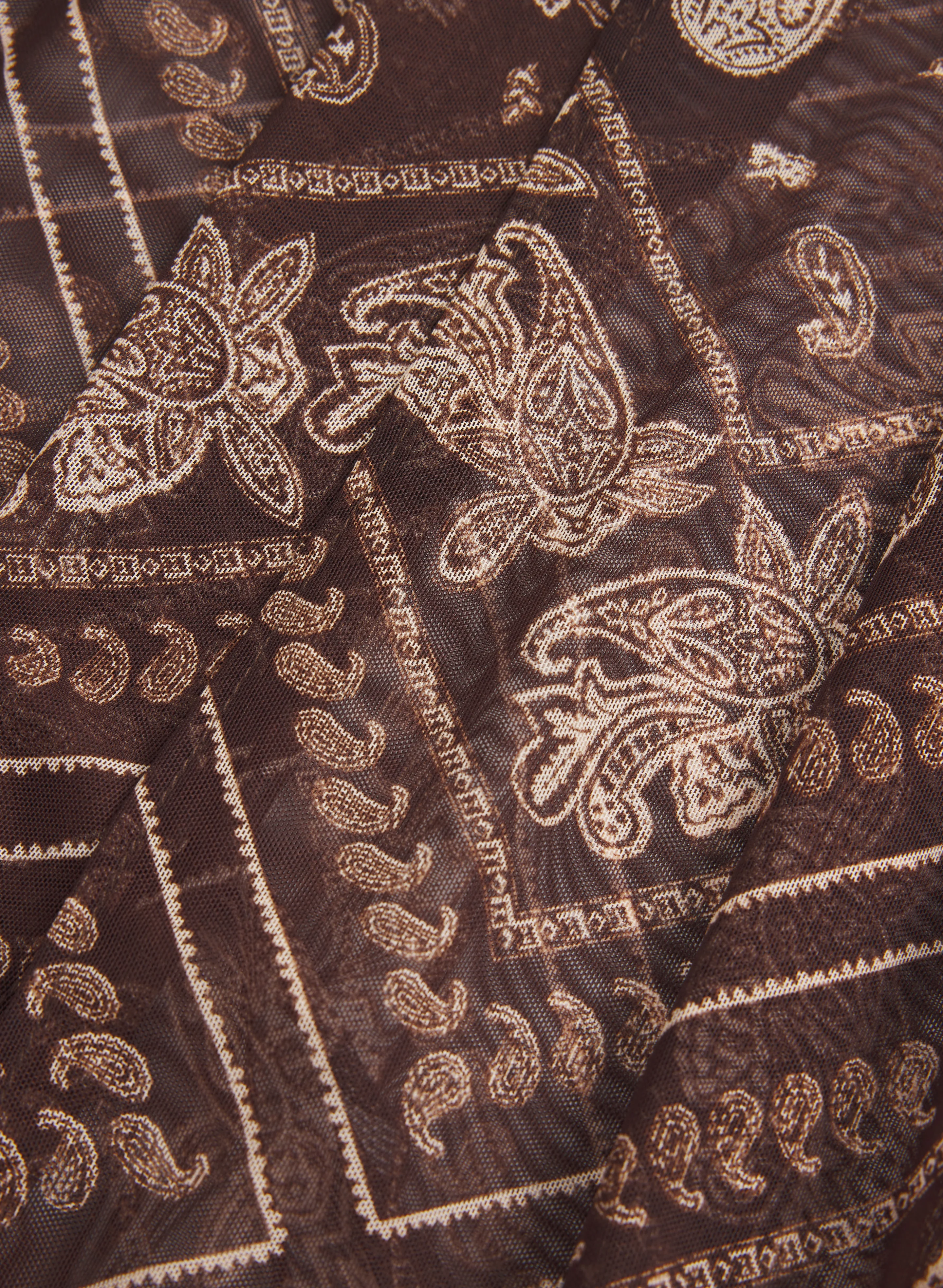 Paisley Print Open Top - Image 7