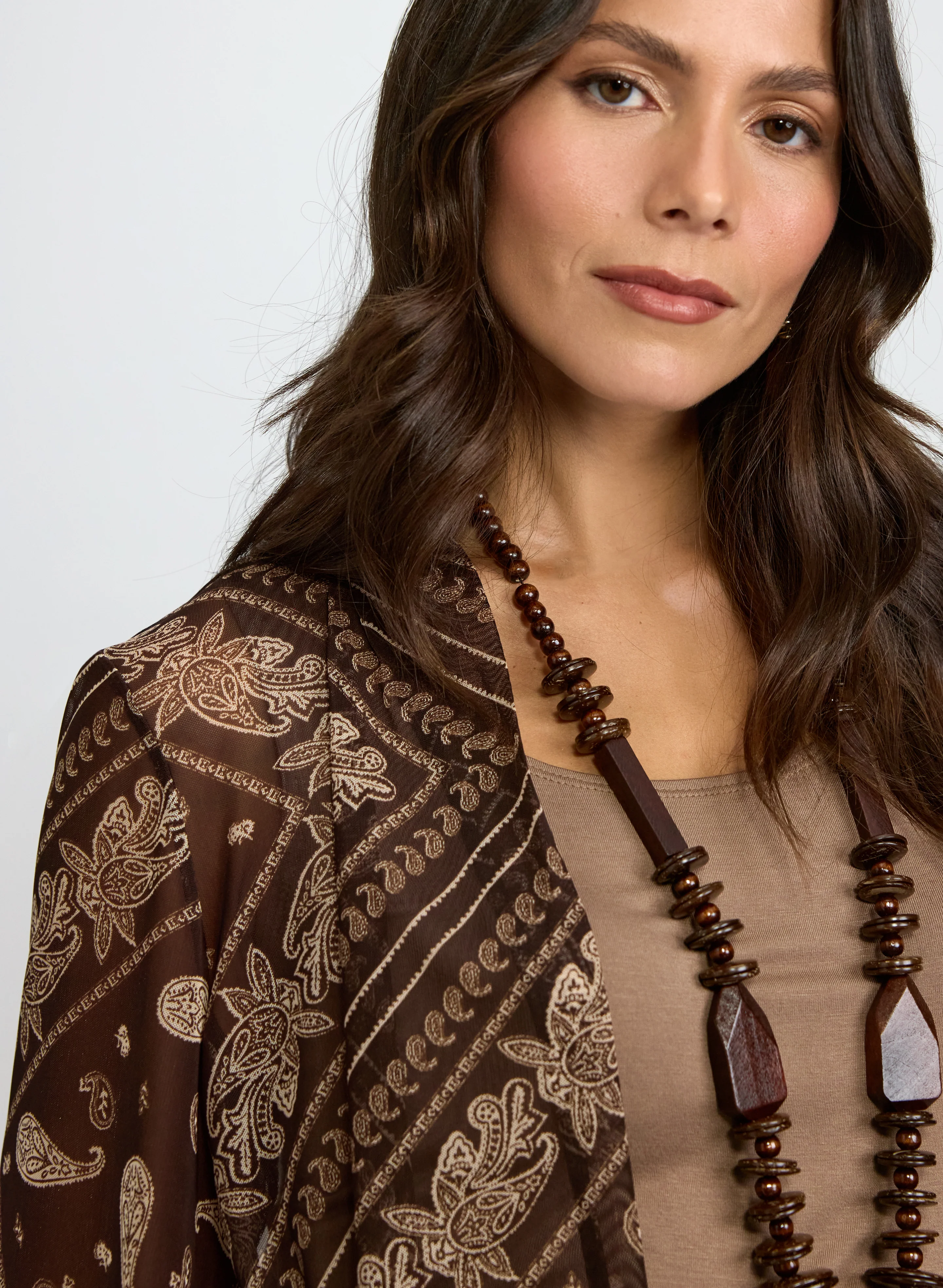 Paisley Print Open Top - Image 5