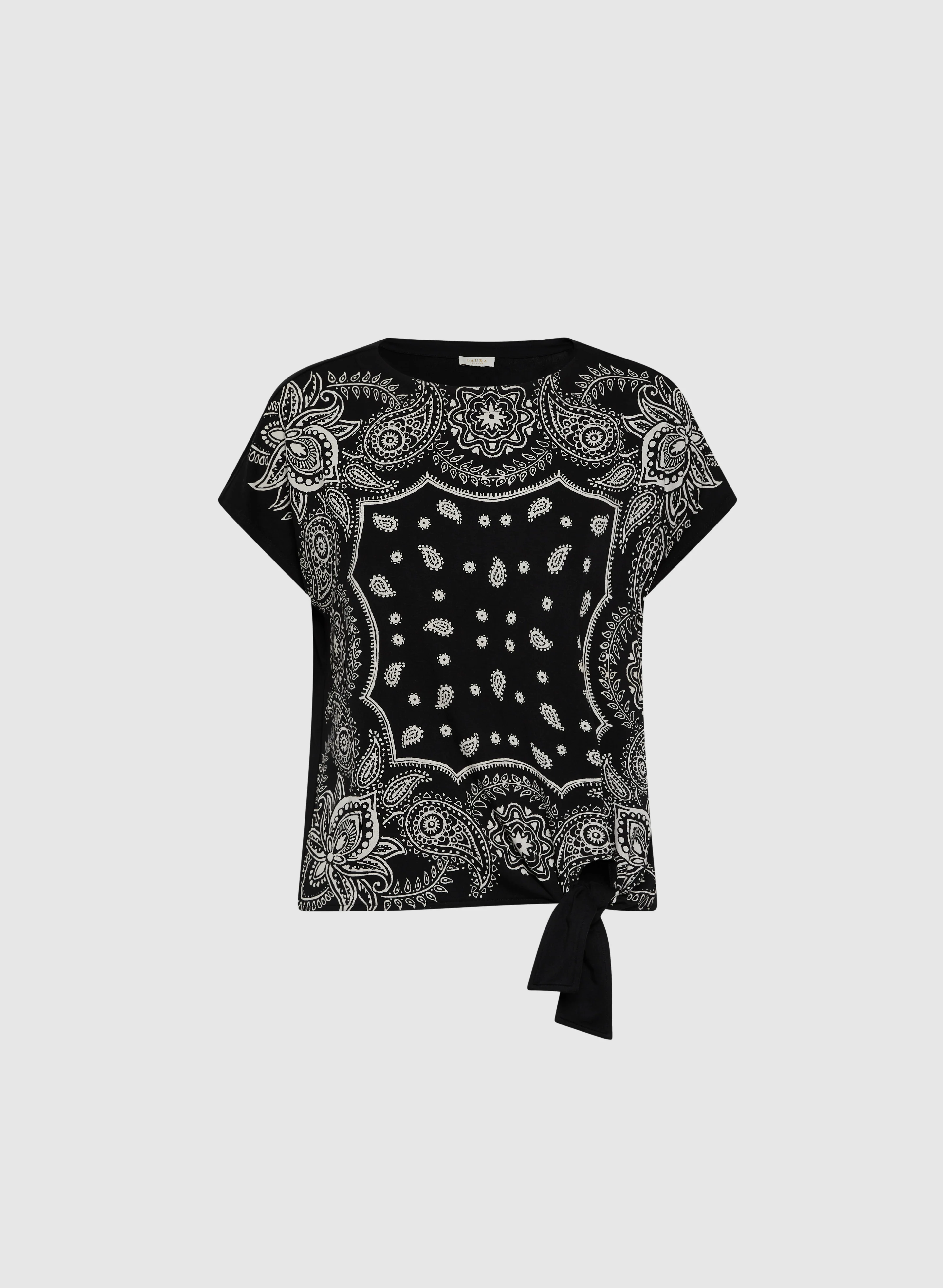 Paisley Print T-Shirt - Image 6