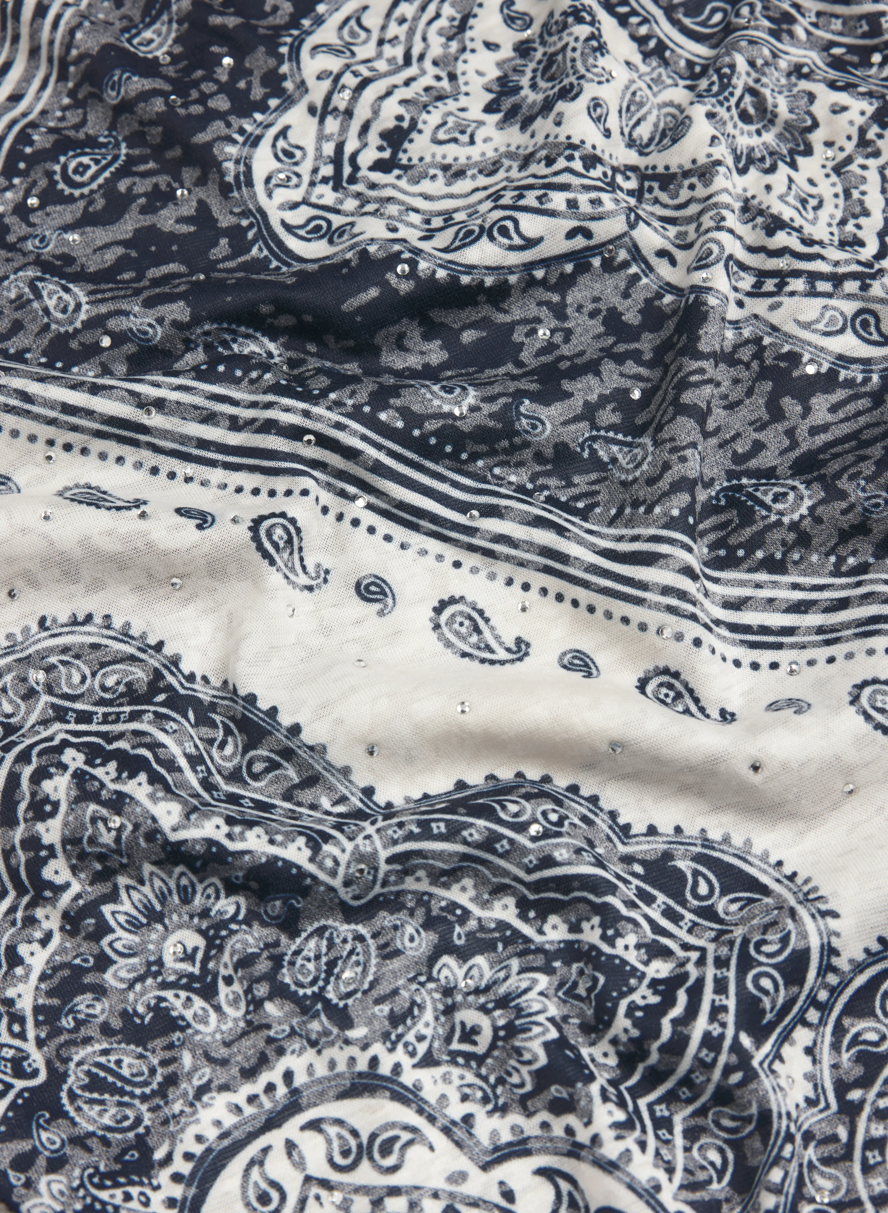 Paisley Print T-Shirt - Image 7