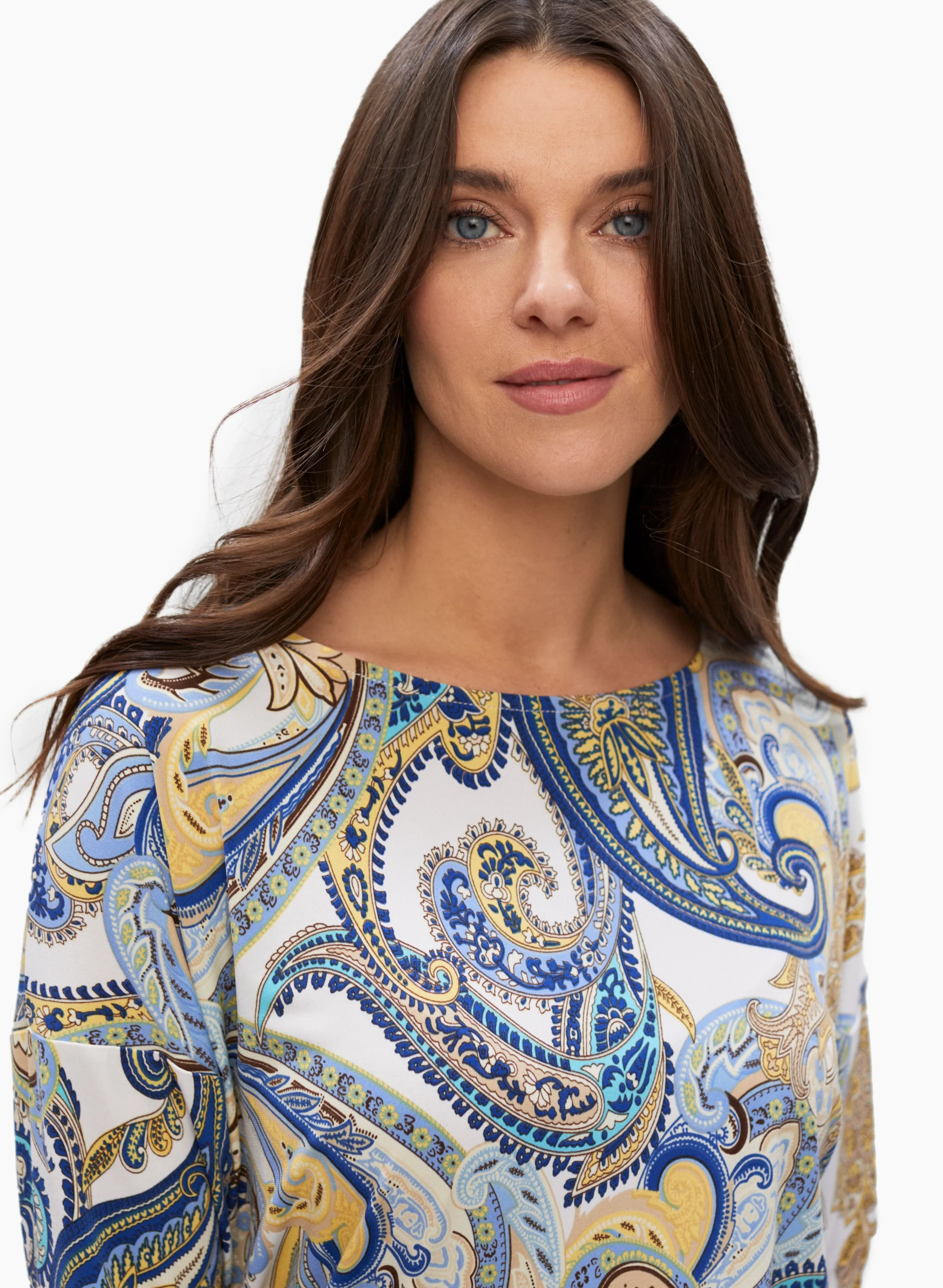 Paisley Print Tee - Image 2