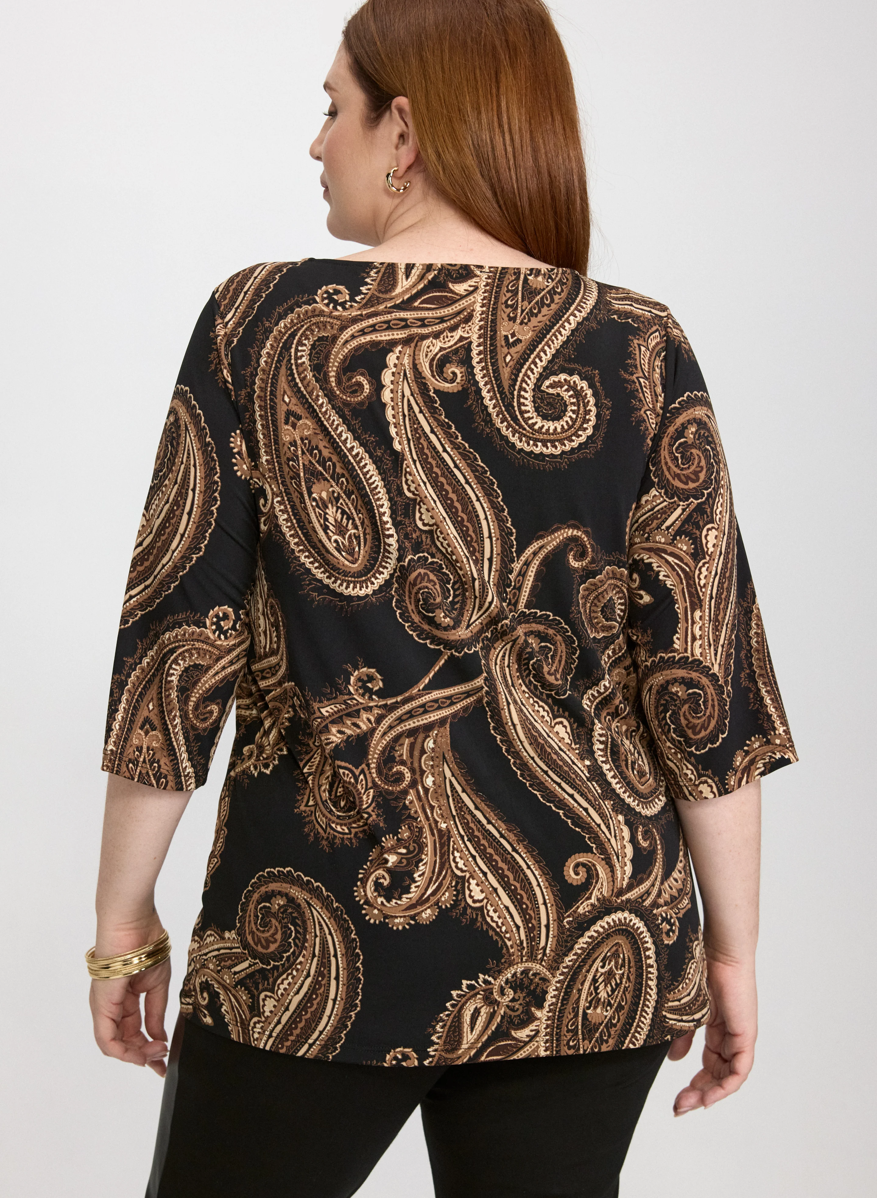 Paisley Print Top - Image 4