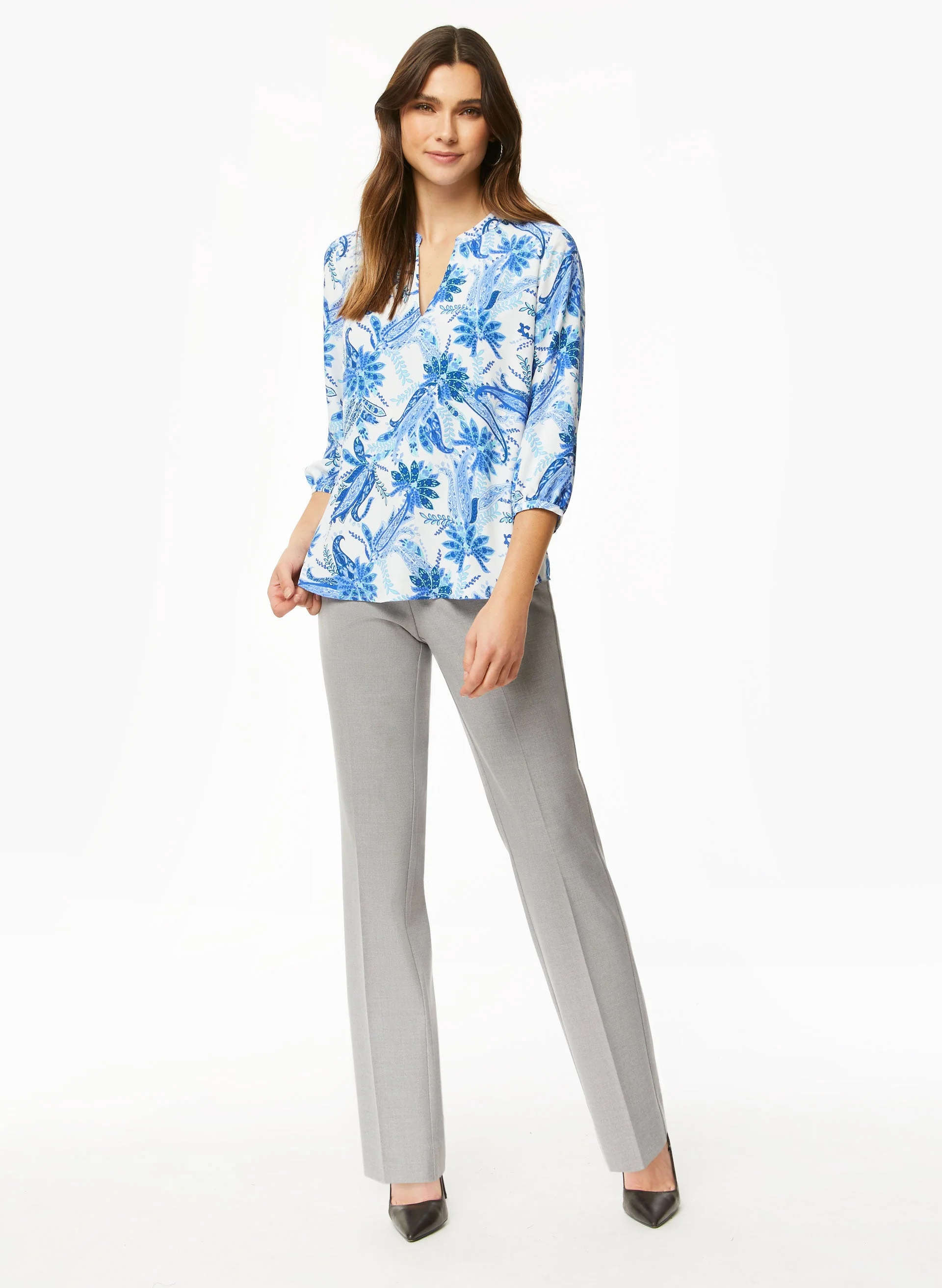 Paisley Print Top - Image 3