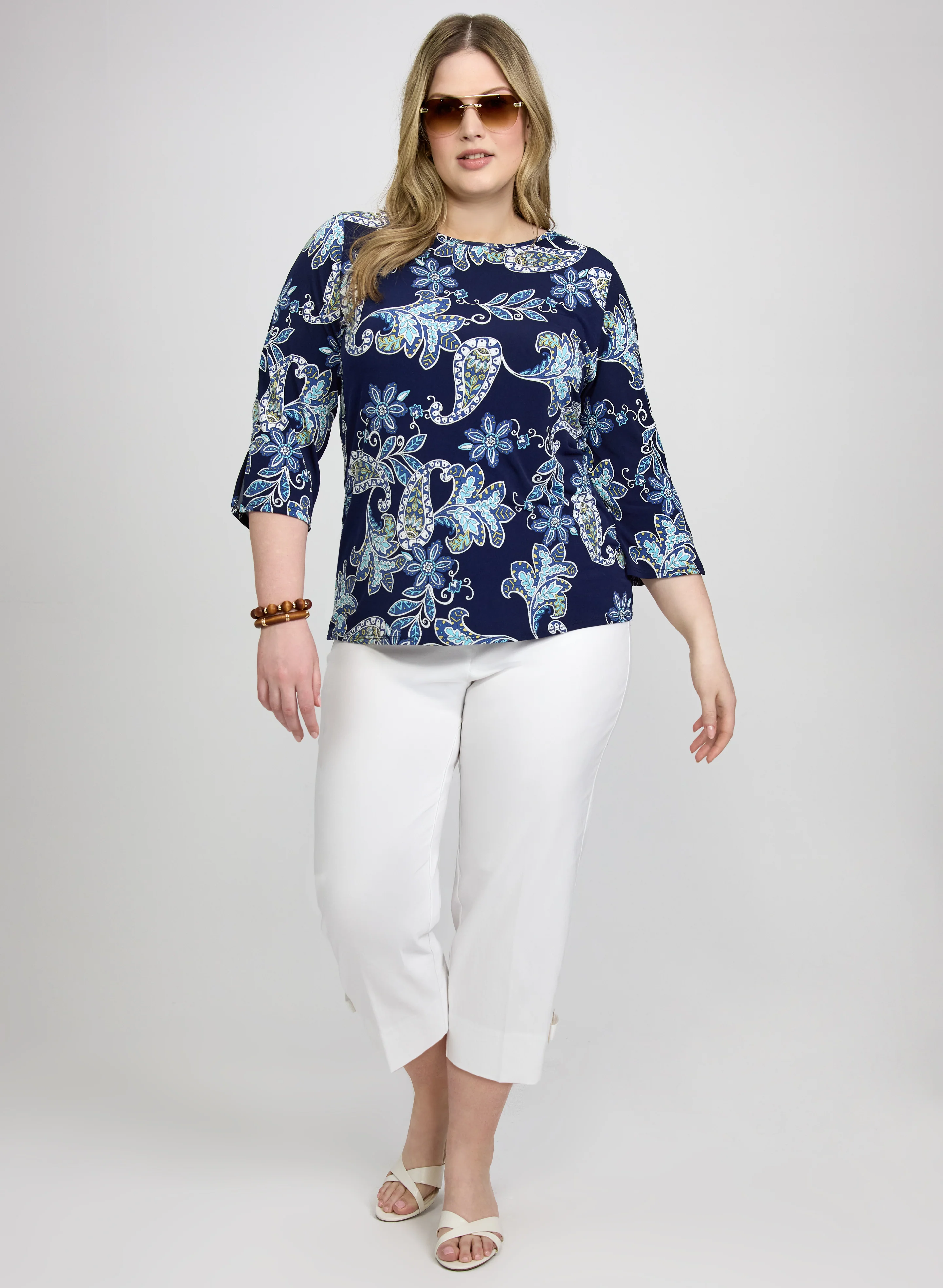 Paisley Print Top - Image 3