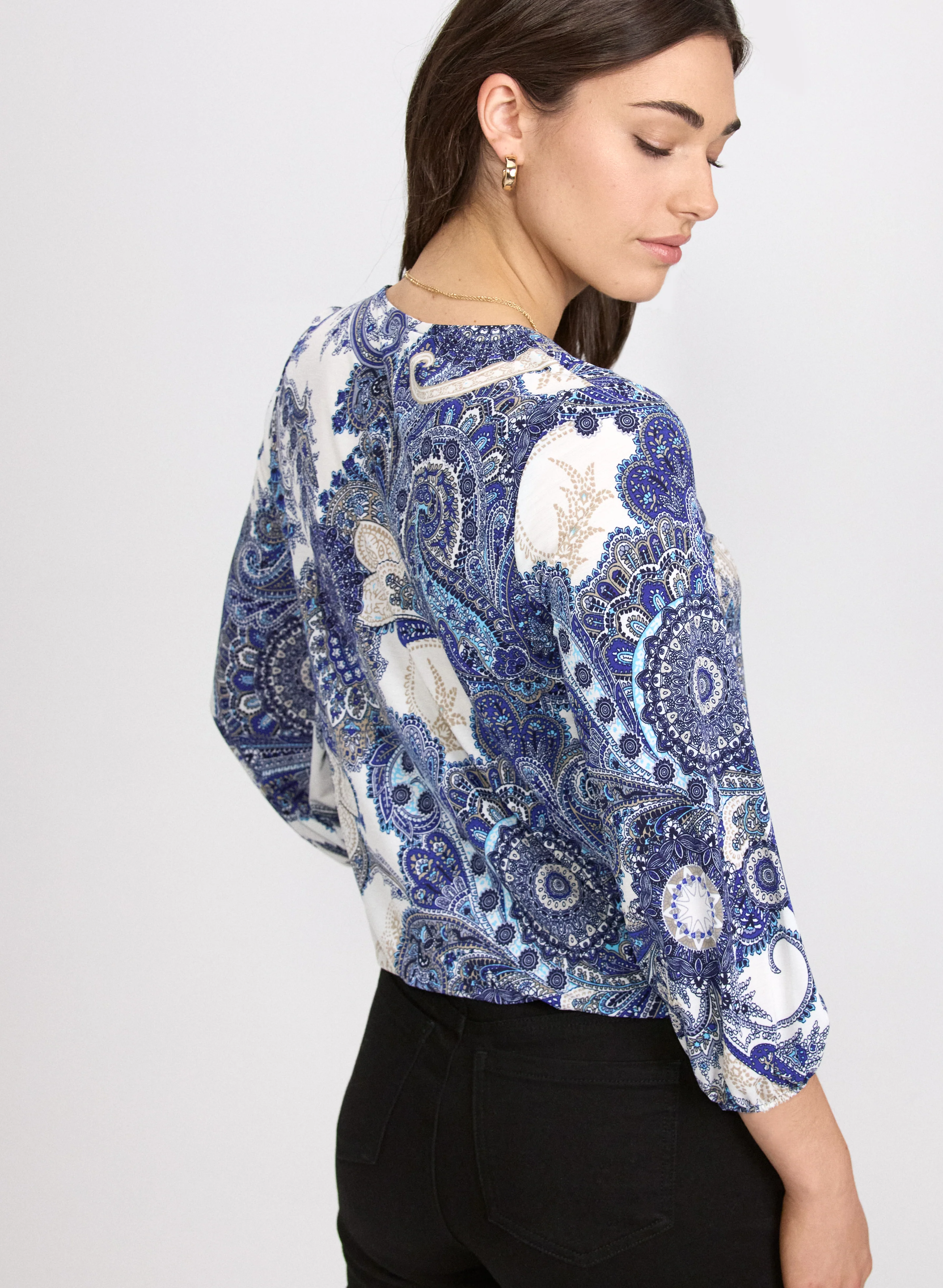 Paisley Print Top - Image 4