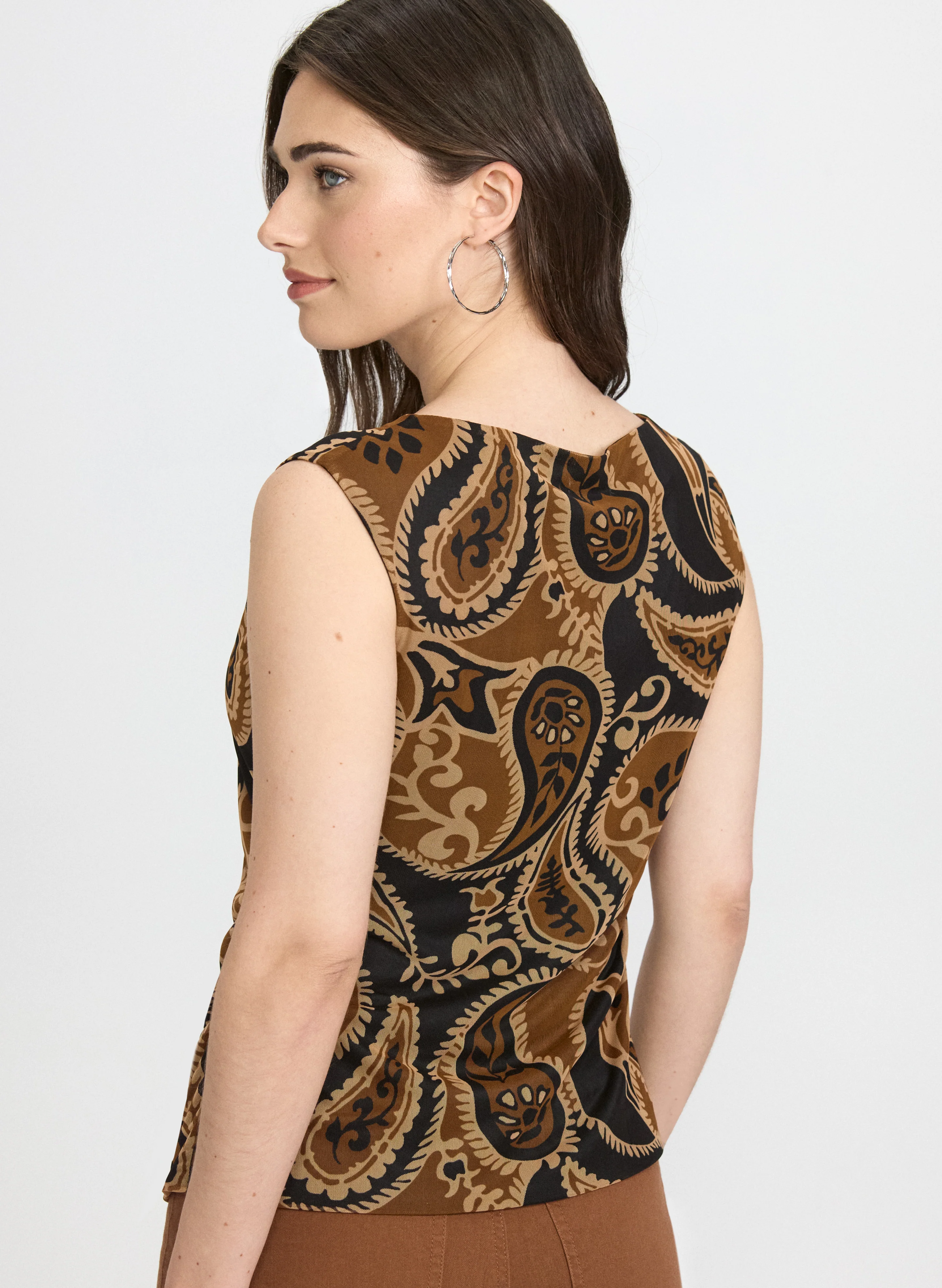 Paisley Print Top - Image 3