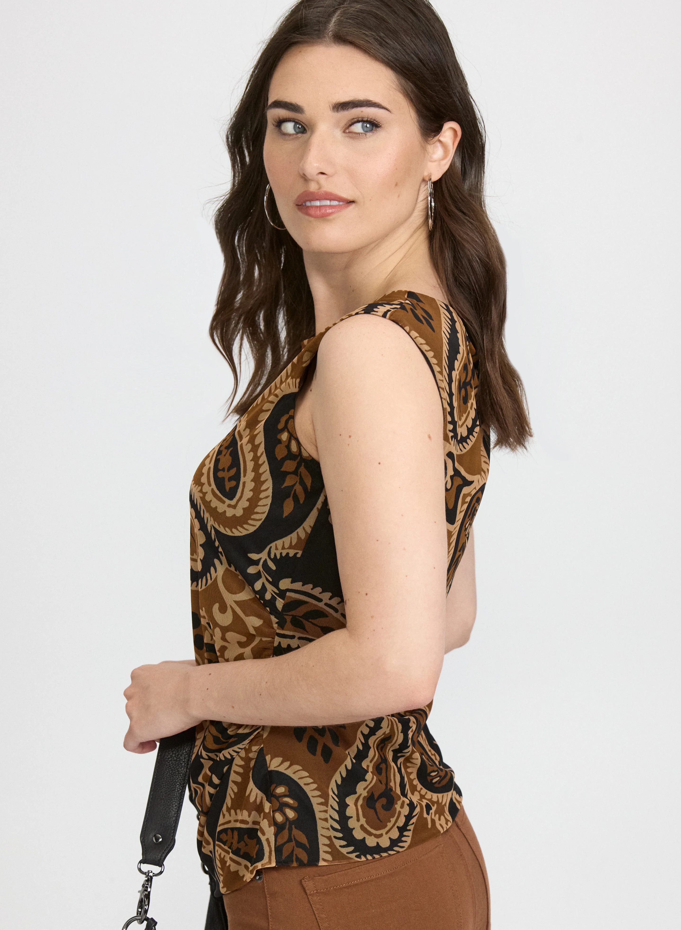 Paisley Print Top - Image 4