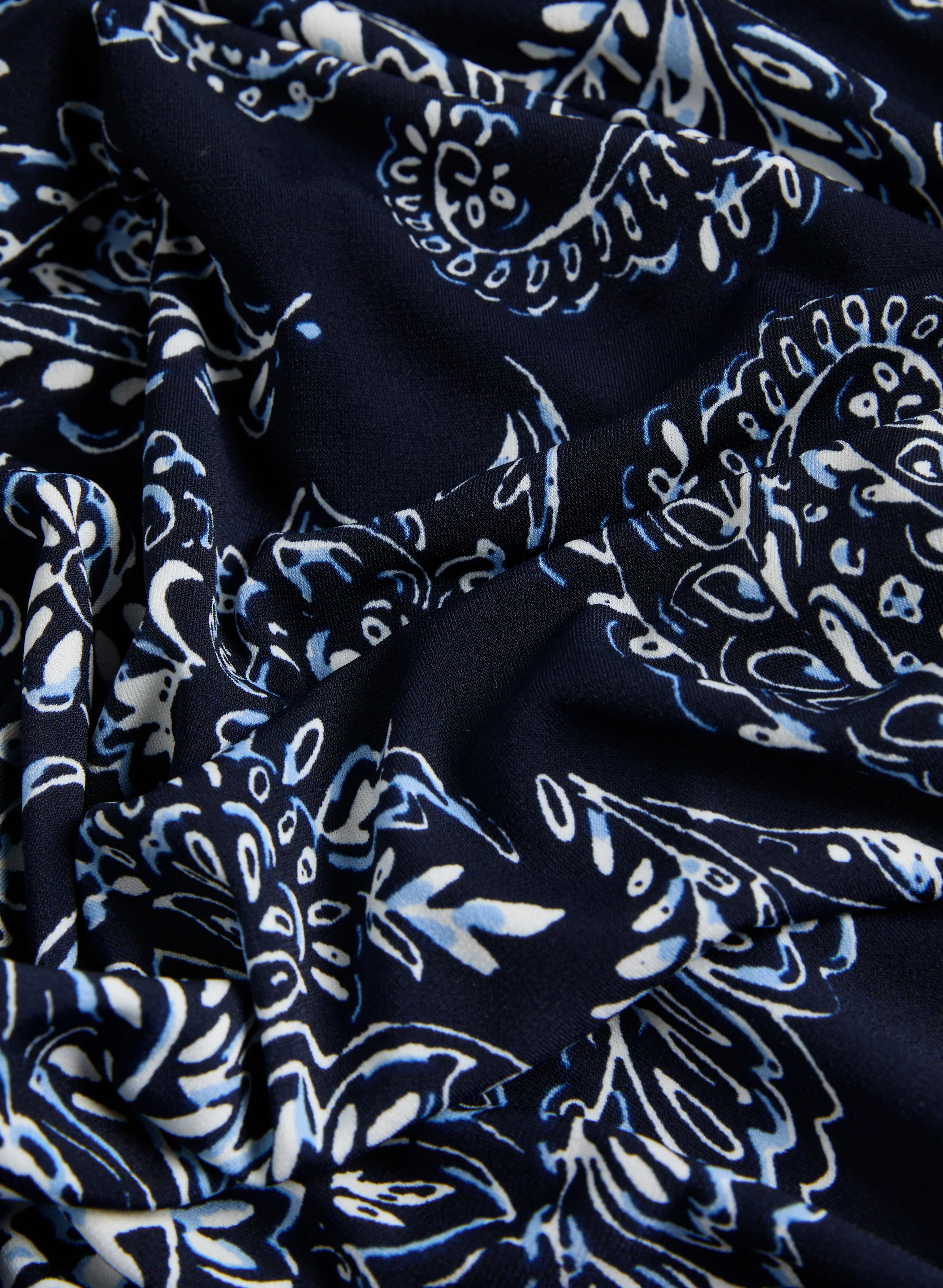 Paisley Print V-Neck Top - Image 7