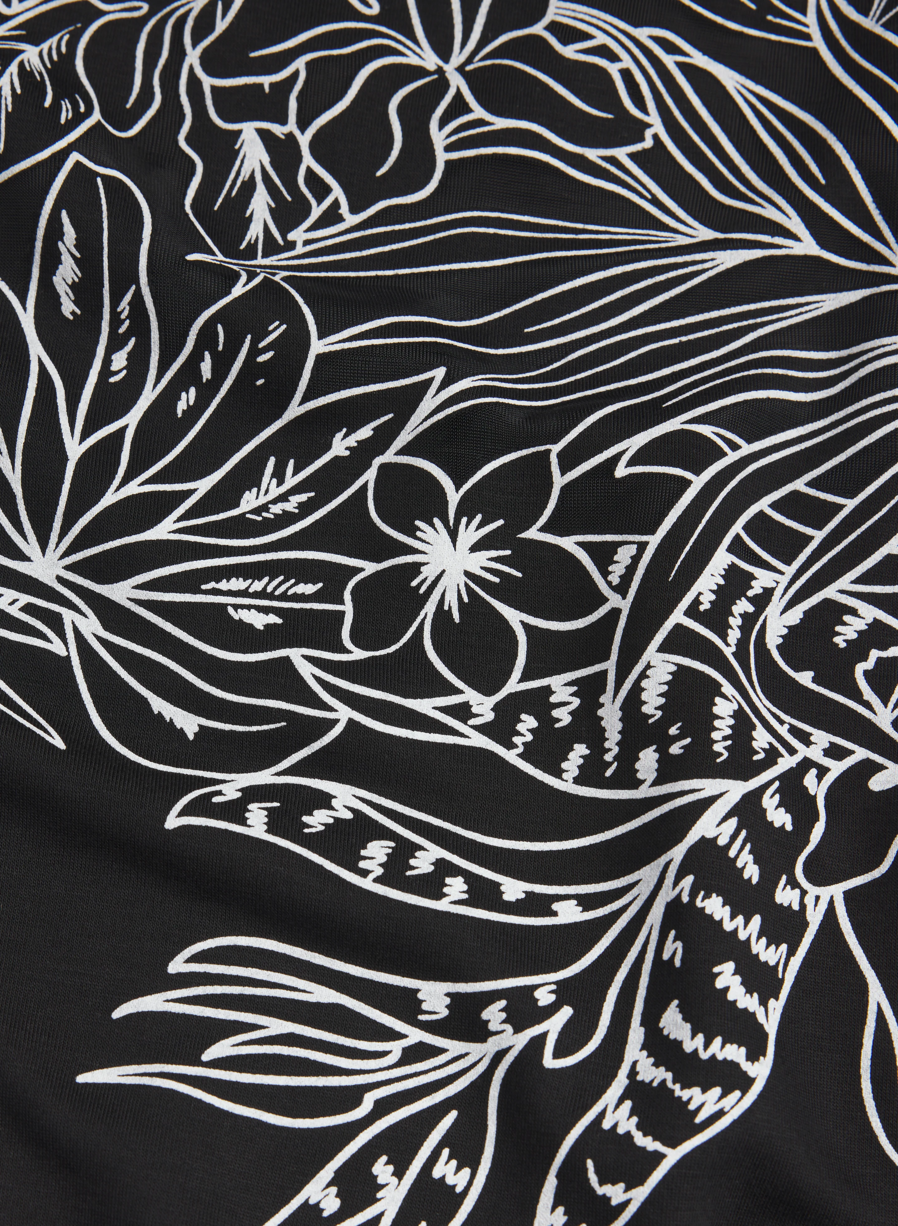 Palm Leaf Applique T-Shirt - Image 7