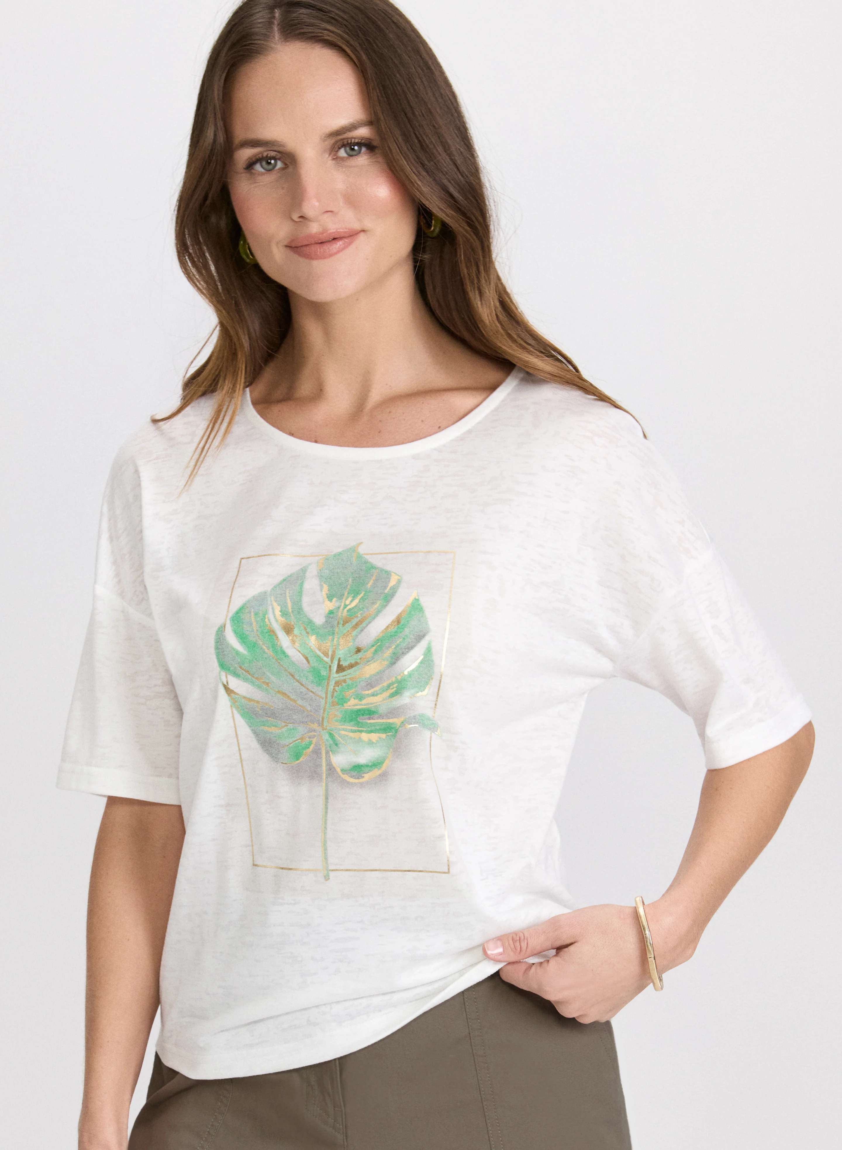 Palm Leaf T-Shirt - Image 5